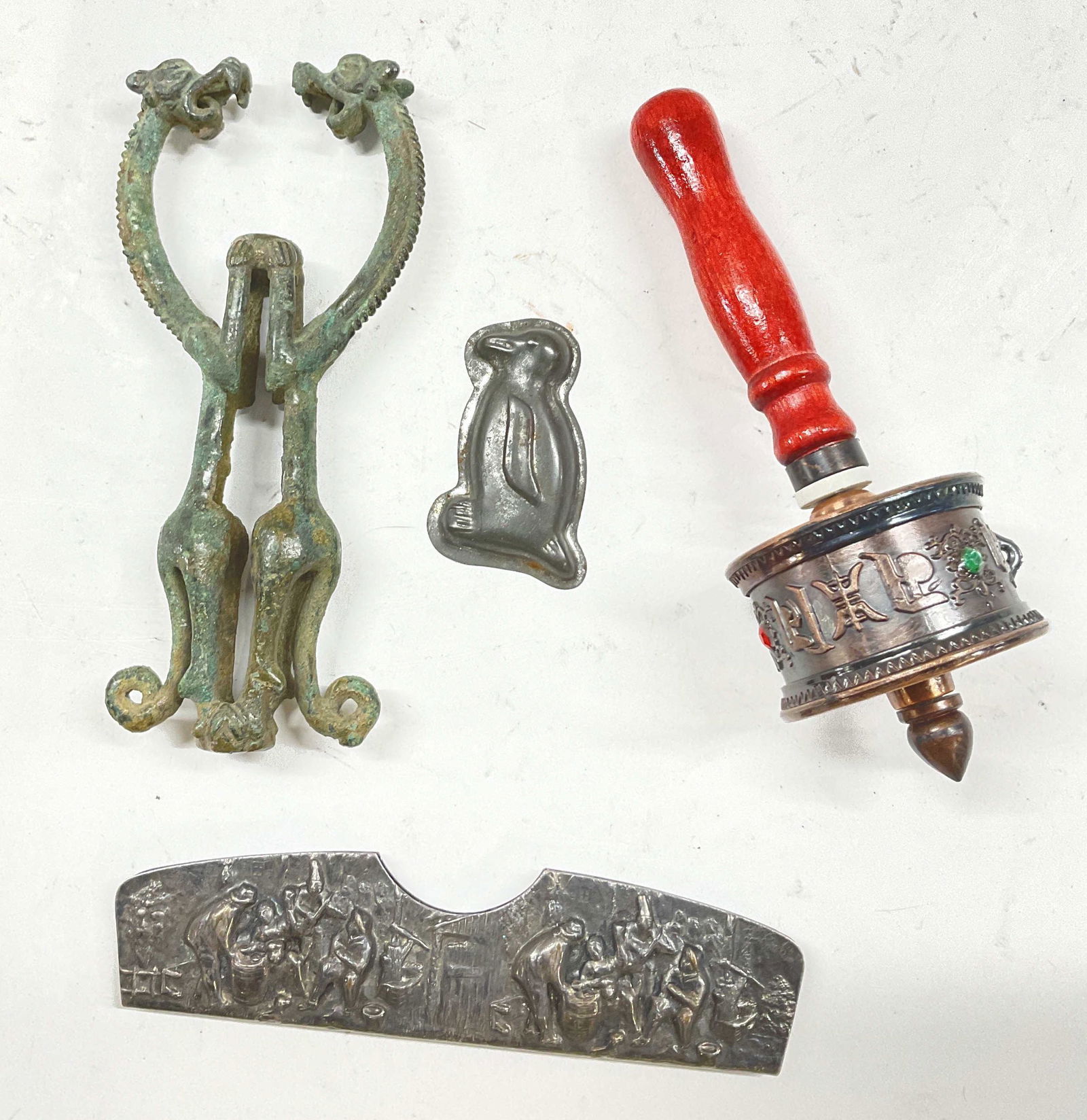 Lot 4 Table Top Wares, Metal (1 of 5)