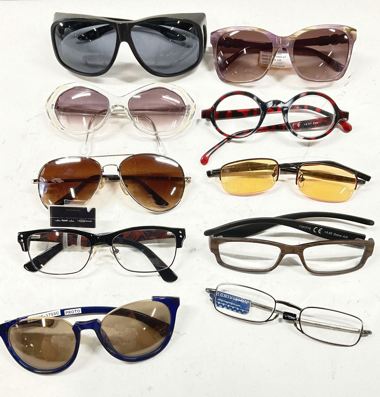 Lot of Eye Glass Wear, Calvin Klein, More (1 of 4)