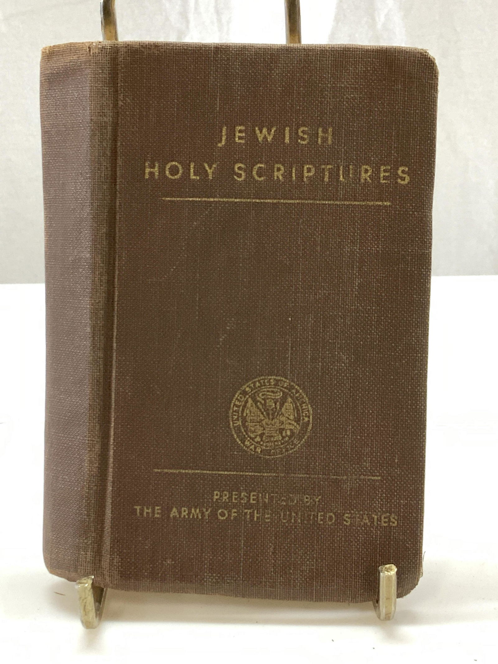 Collectible Jewish Holy Scripture for US Army Book (1 of 6)