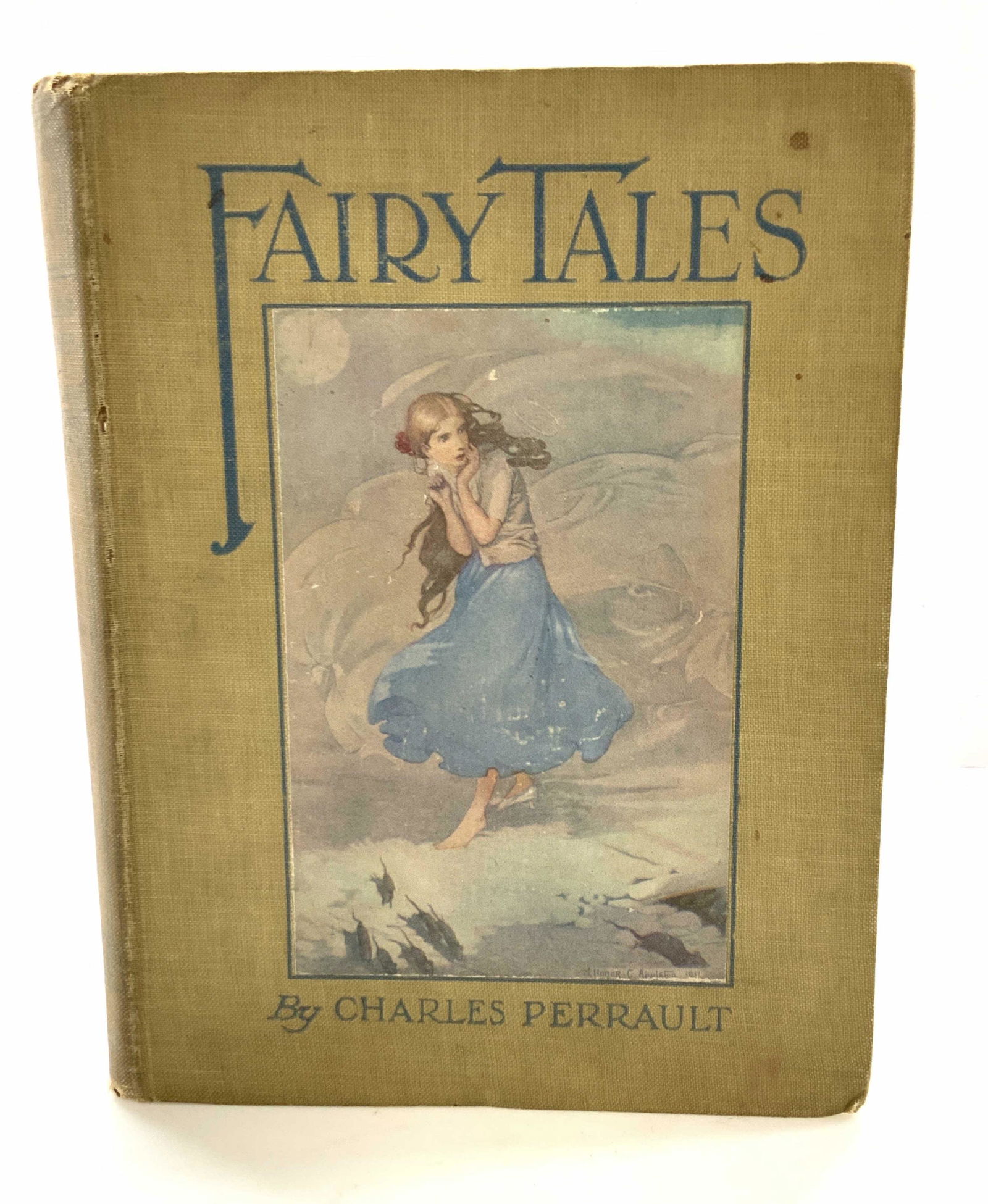Antique Book of Fairy Tales by Charles Perrault (1 of 7)