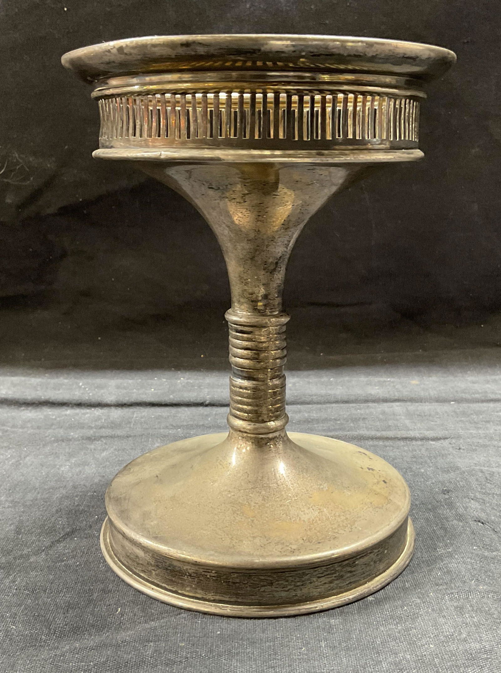 Pierced Sterling Silver Tazza (1 of 6)