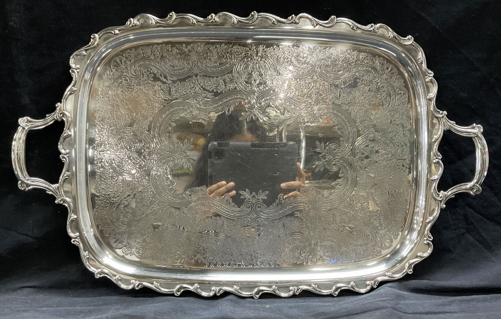WILCOX Silver Plated Serving Platter (1 of 6)