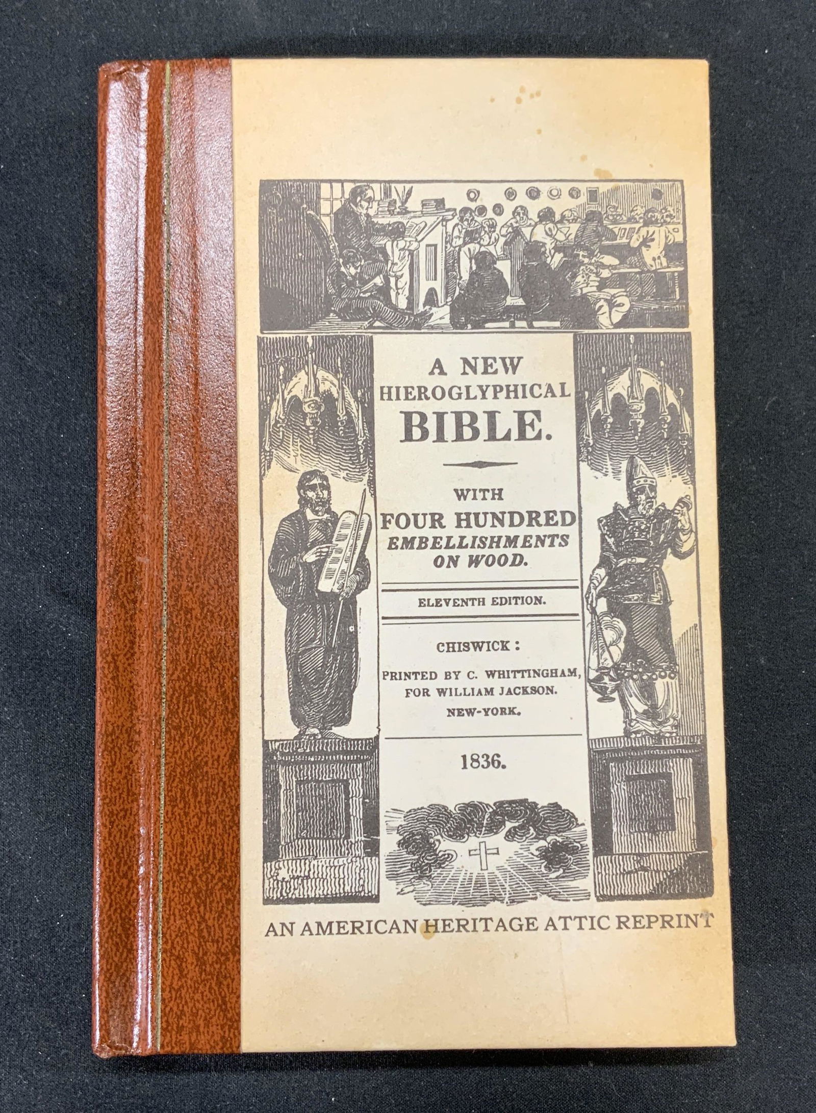 Vintage Facsimile Hieroglyphic Bible, 1830s (1 of 5)