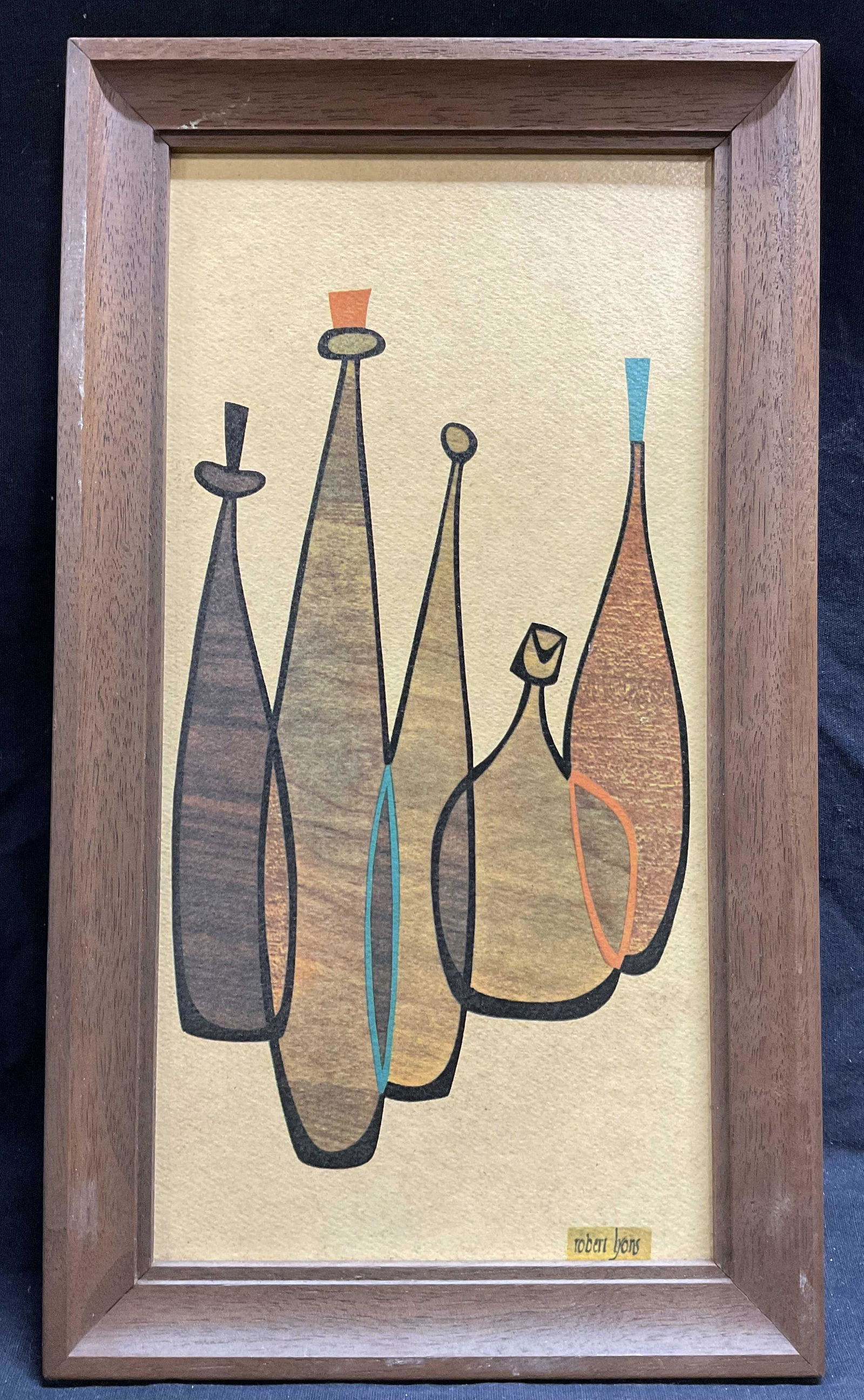 ROBERT LYONS MCM Offset Lithograph (1 of 4)