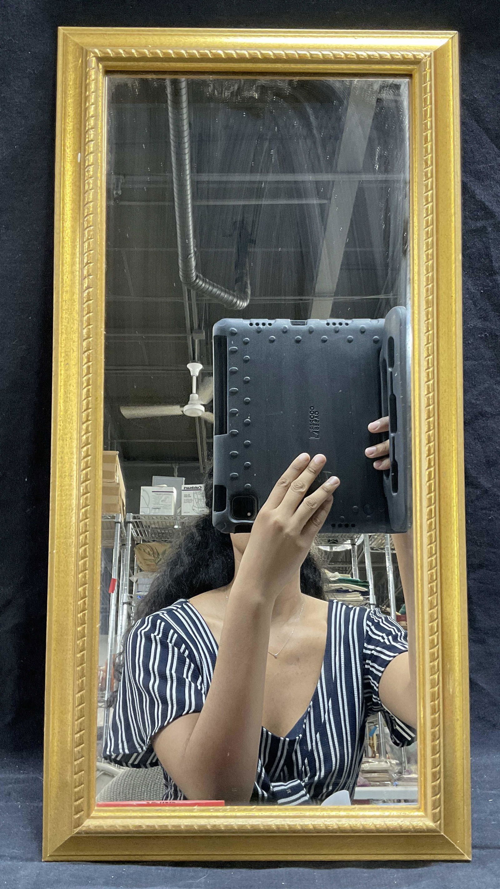 Gilt Wooden Framed Mirror (1 of 4)