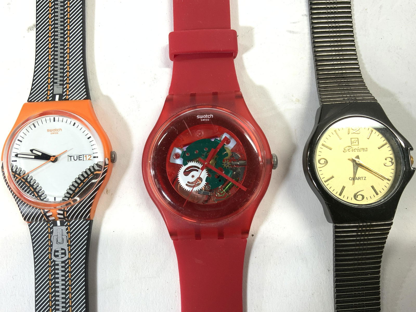 Lot 3 SWATCH SWISS Watches & More (1 of 8)