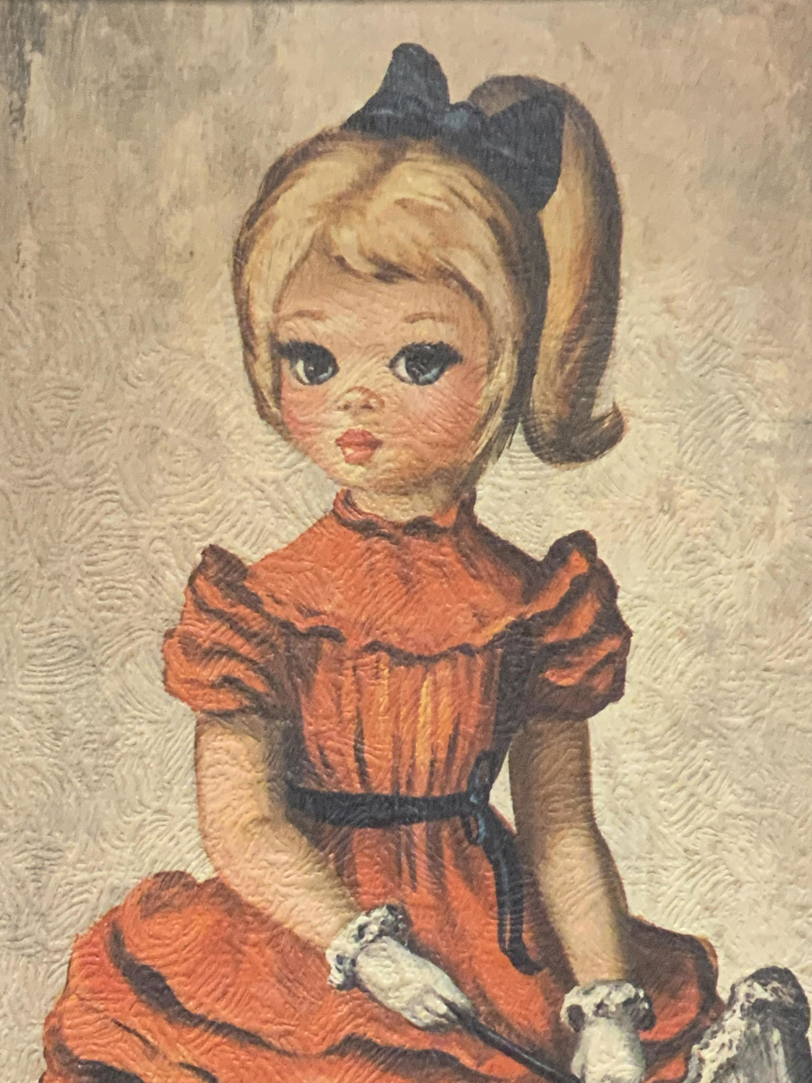 MAIO Girl In Red Dress Lithograph (1 of 5)