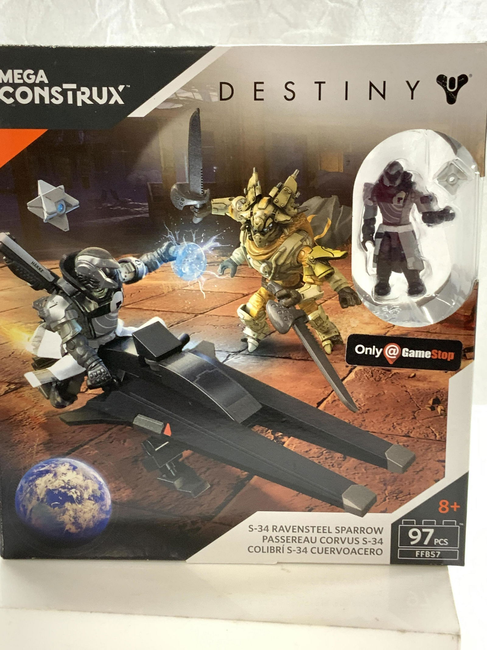 MEGA CONSTRUX Destiny Action Figure, NIB (1 of 5)