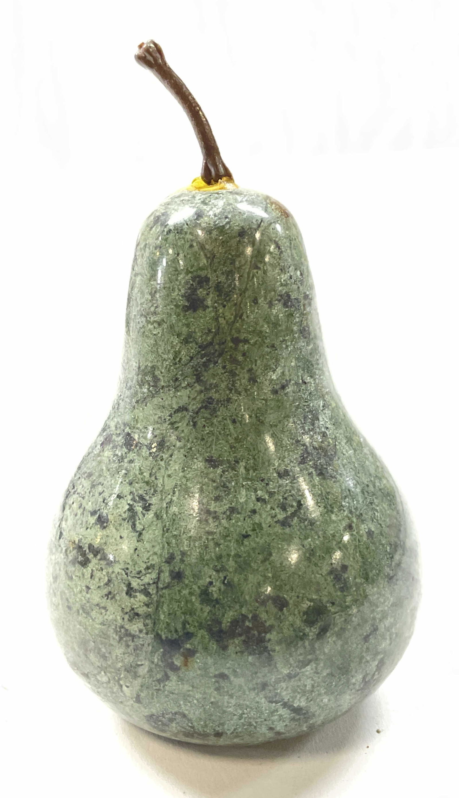 Natural Stone Pear Sculpture/ Paperweight (1 of 5)