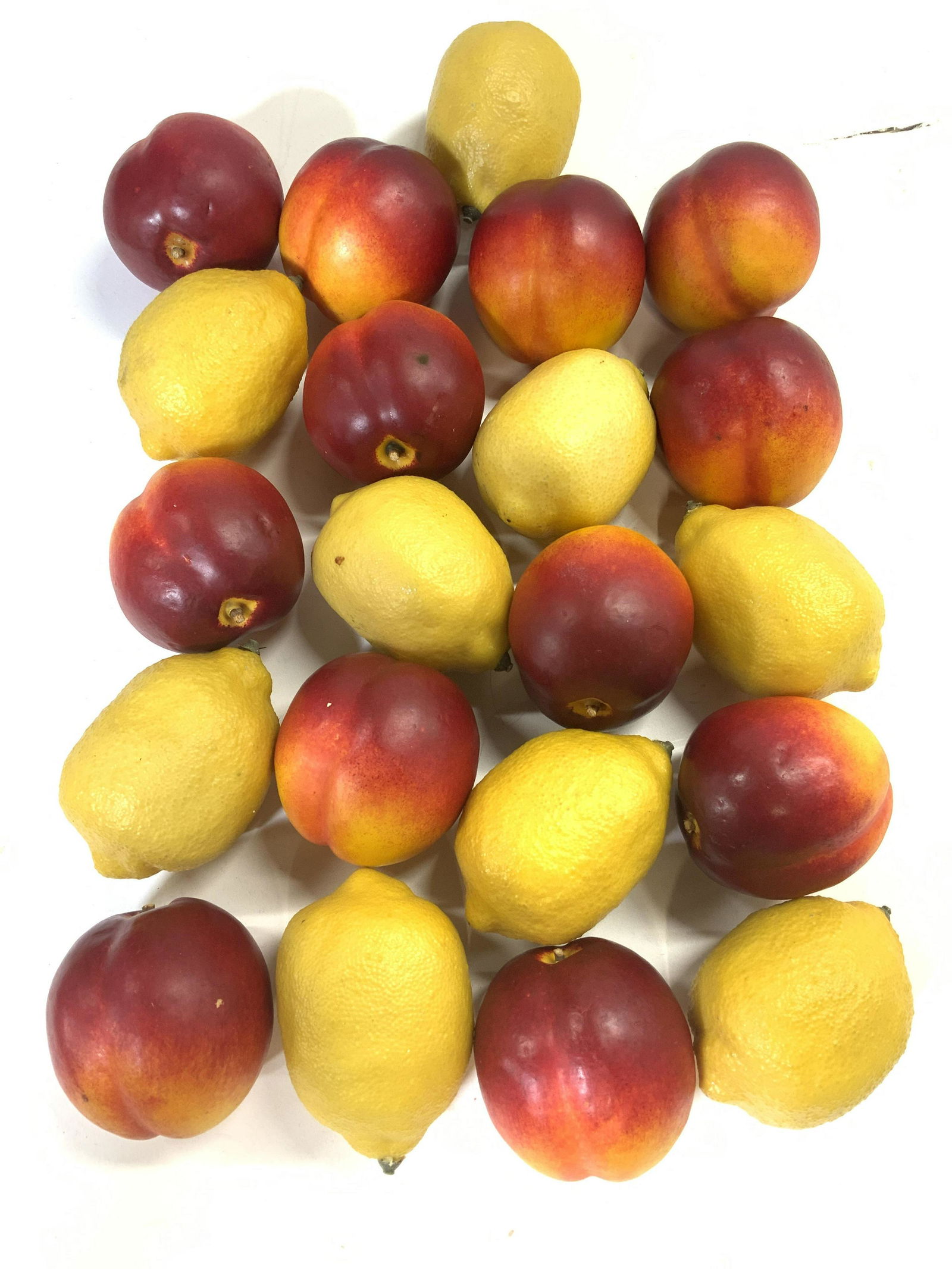 Lot 21 Faux Lemons & Peaches, Centerpiece Display (1 of 5)