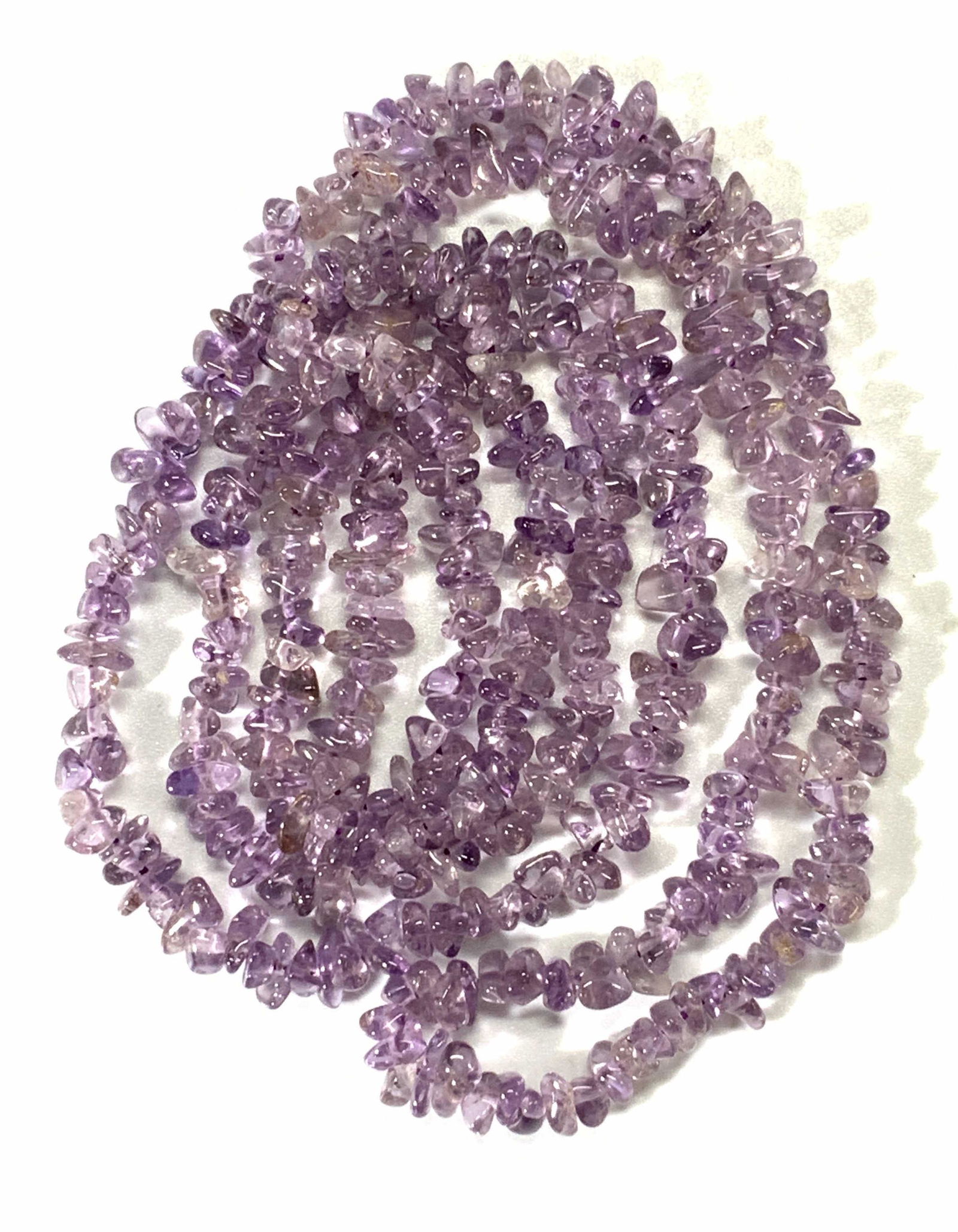 Beaded AMETHYST Opera Necklace, Jewelry (1 of 4)