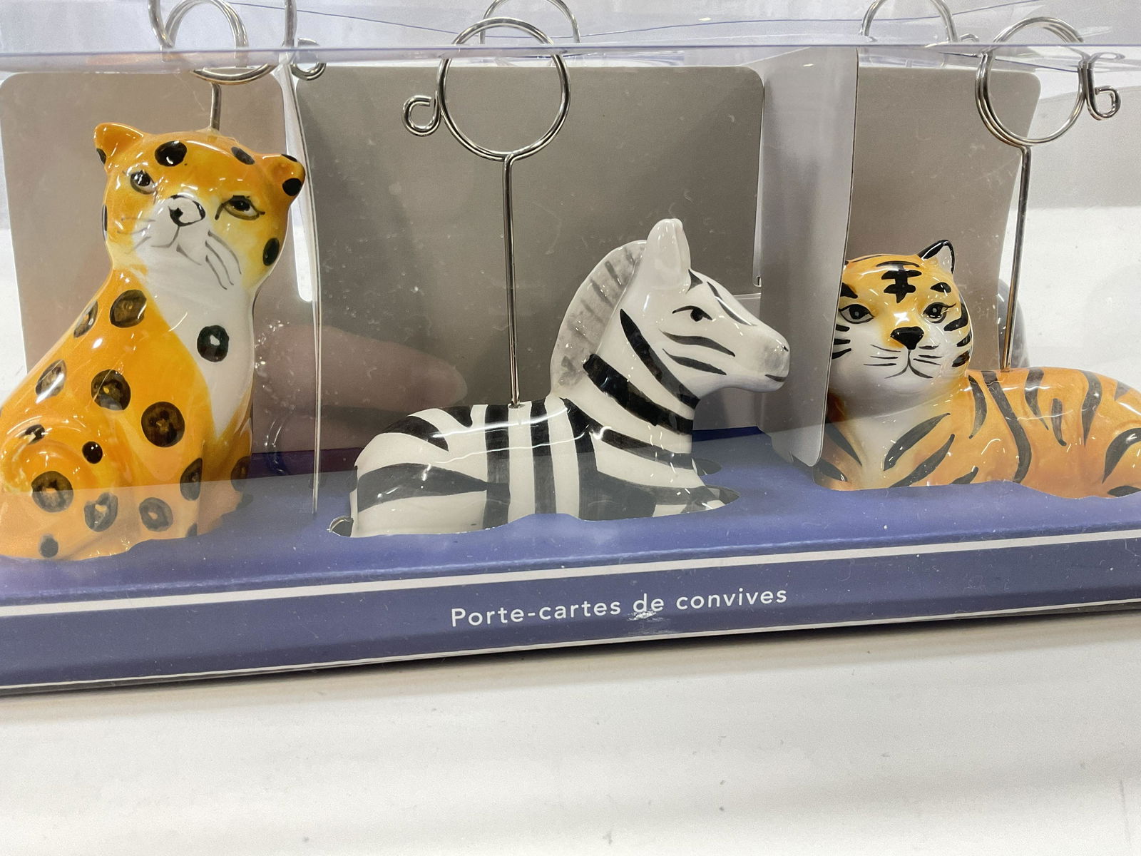 Pier 1 Place Card Holders, NIB, Animal Figurals (1 of 5)
