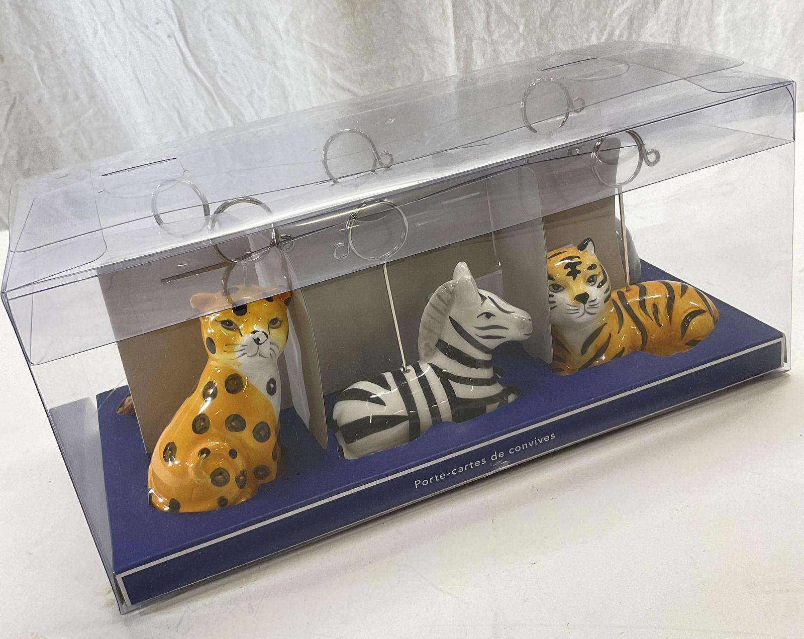 NIB Pier 1  Place Card Holders, Animal Figurals (1 of 4)