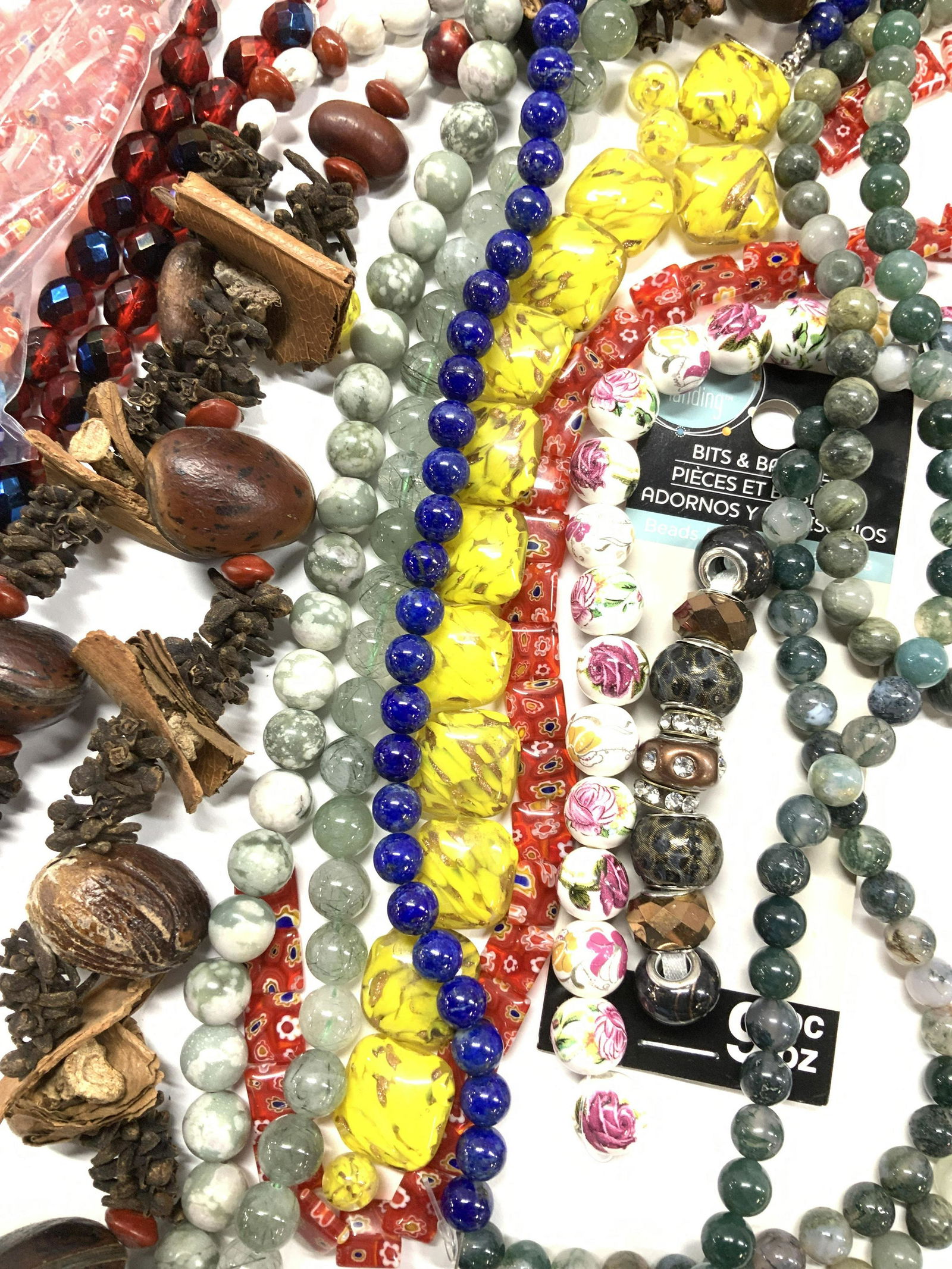 Jewelry Makers Lot, Millefiori beads, Tools, more (1 of 19)