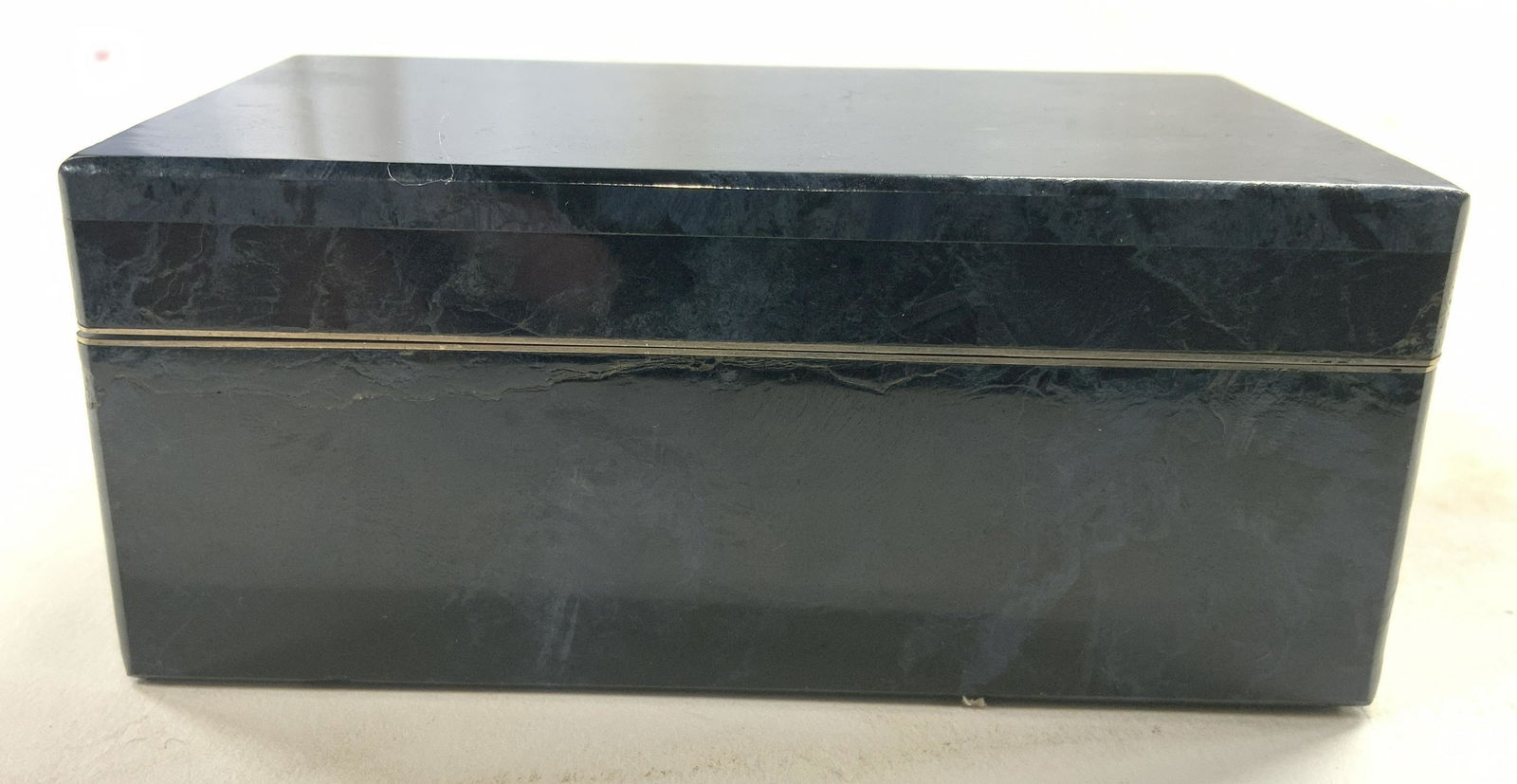 Stone Composite Lidded Trinket Box (1 of 6)