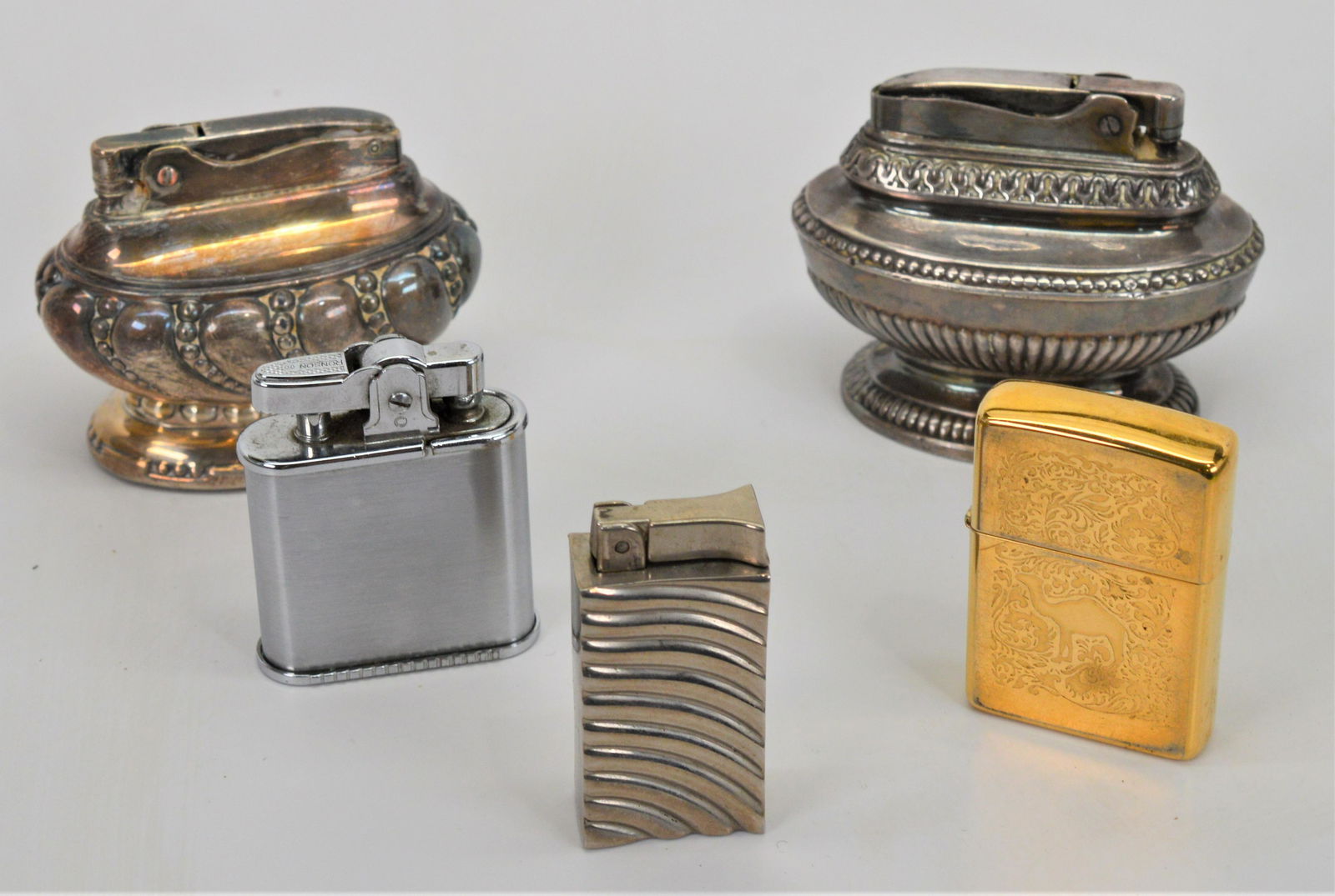 Lot 5 Vintage Lighters, Ronson & Zippo (1 of 3)