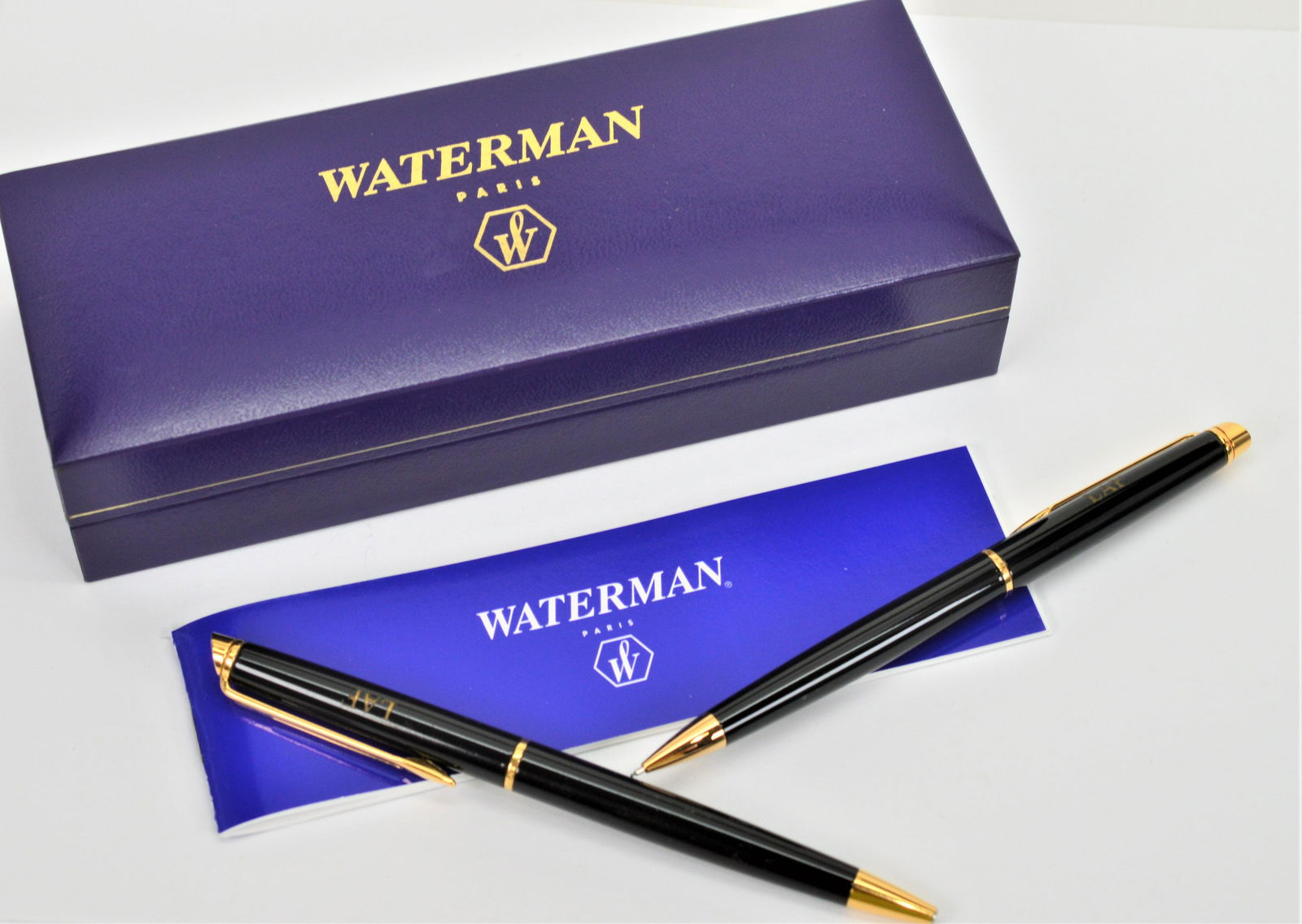 Pr Waterman Paris Ballpoint Pen Mechanical Pencil (1 of 3)