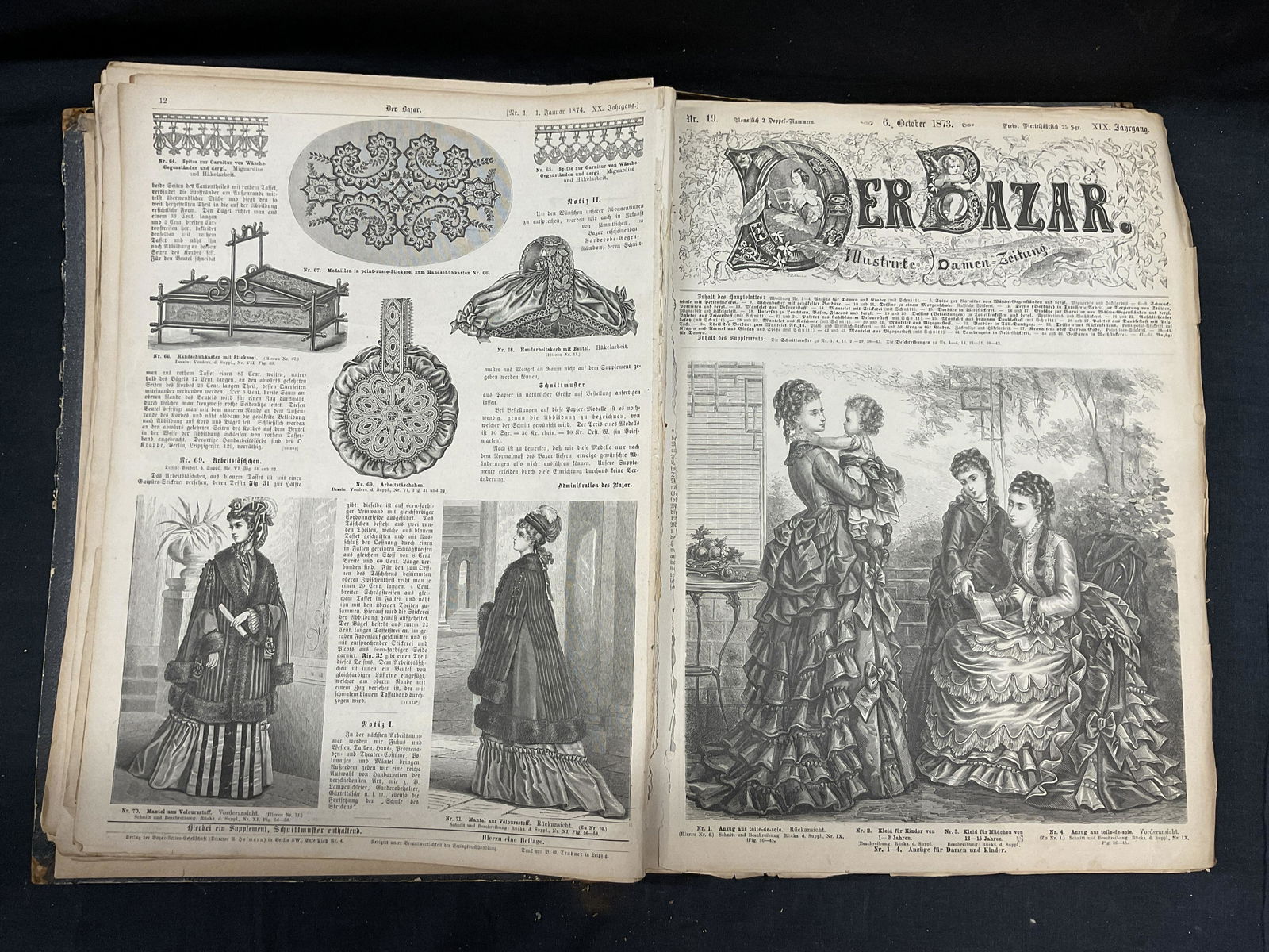 Antique German Der Bezar Supplement Book (1 of 8)