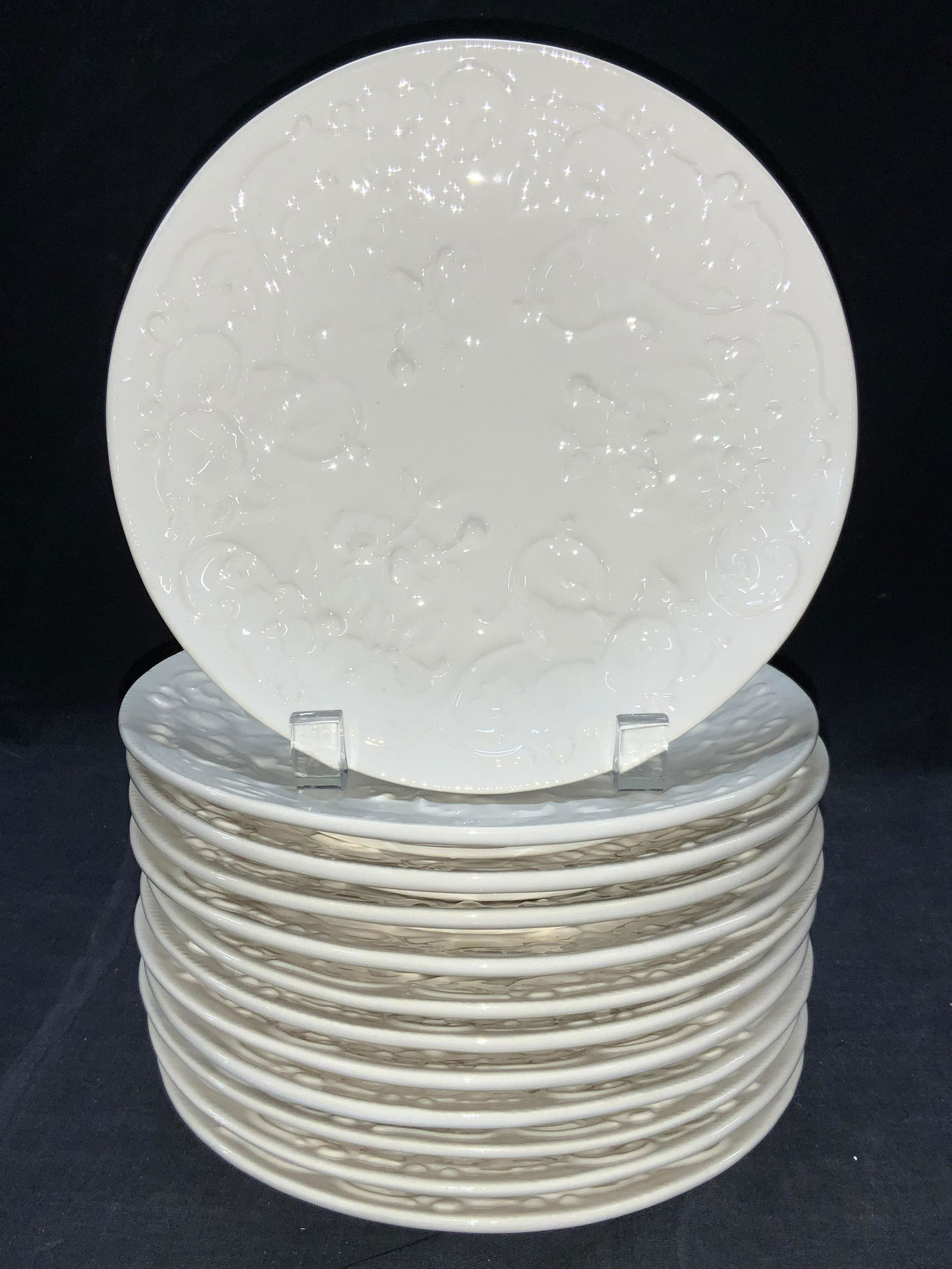 Set12 BORDALLO PINHEIRO Ceramic Dishes, Portugal (1 of 7)