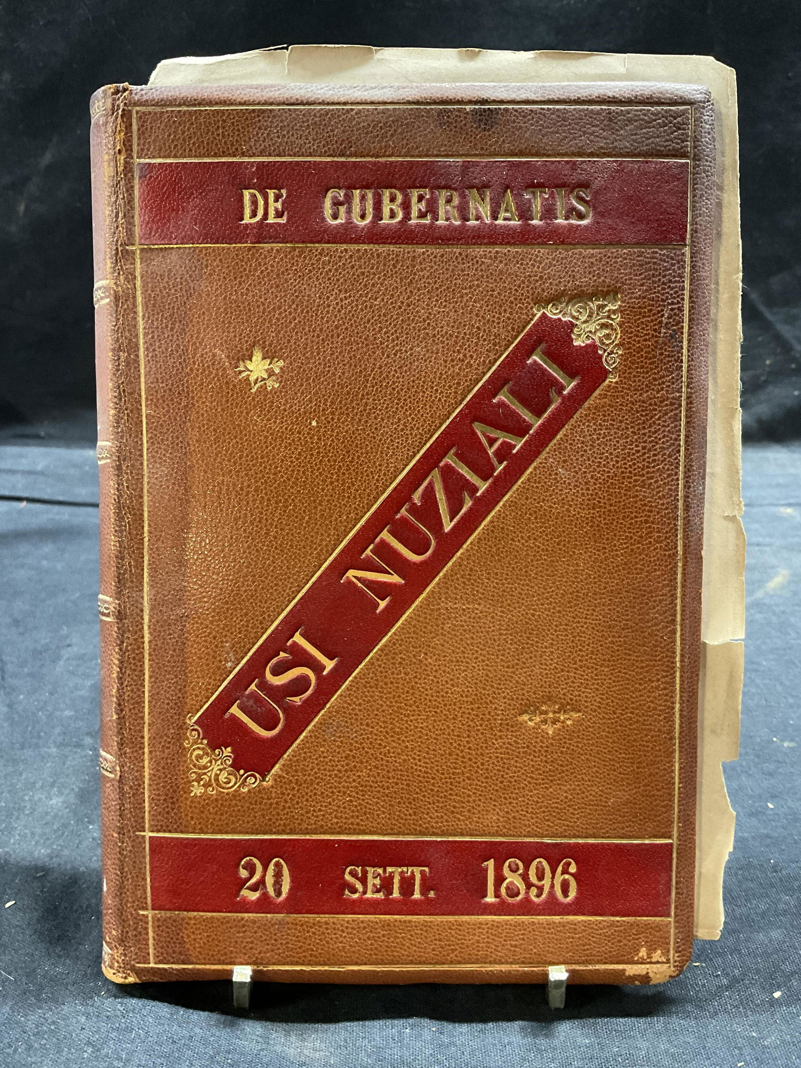 Antique ANGELO DE GUBERNATIS Hardcover Book (1 of 5)