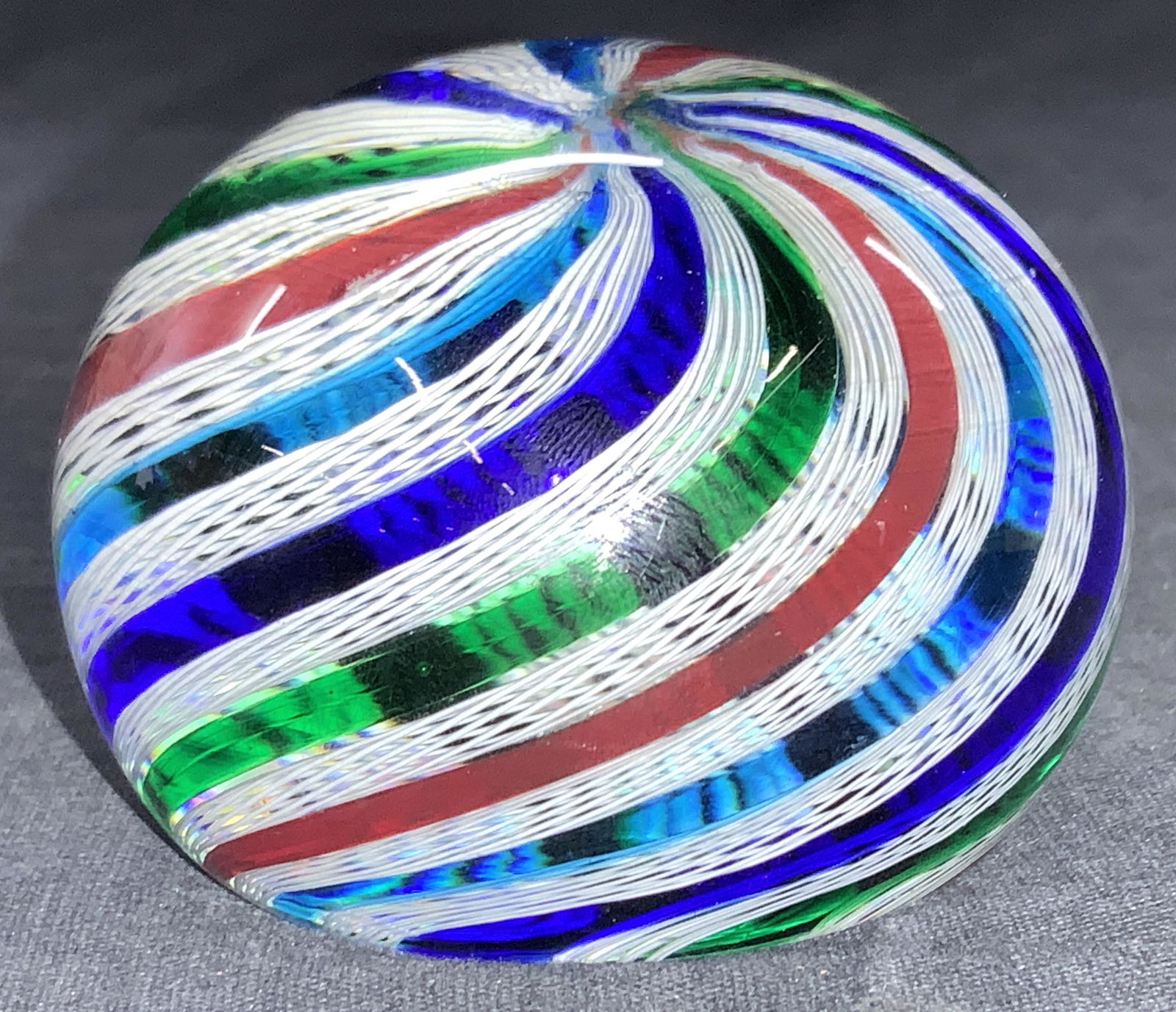 Murano Style Glass Paperweight (1 of 6)