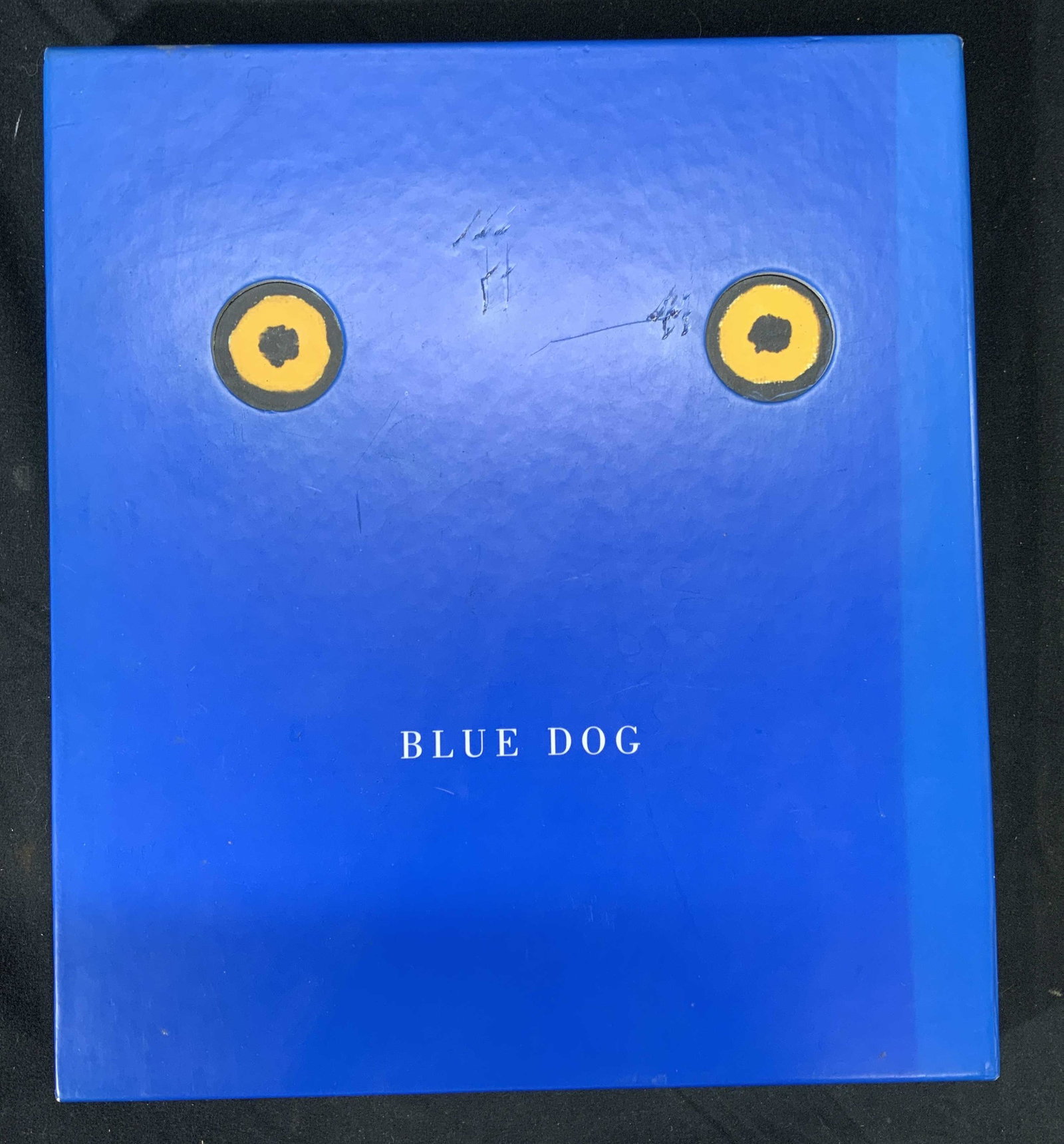 Blue Dog by George Rodrigue & Lawrence Freundlich: Blue dog by George Rodrigue and Lawrence S. Freundlich. Published by Viking Studio Books, 1994. Includes gift sleeve. Some wear to sleeve consistent with exposure. George Rodrigue, blue dog, art book,