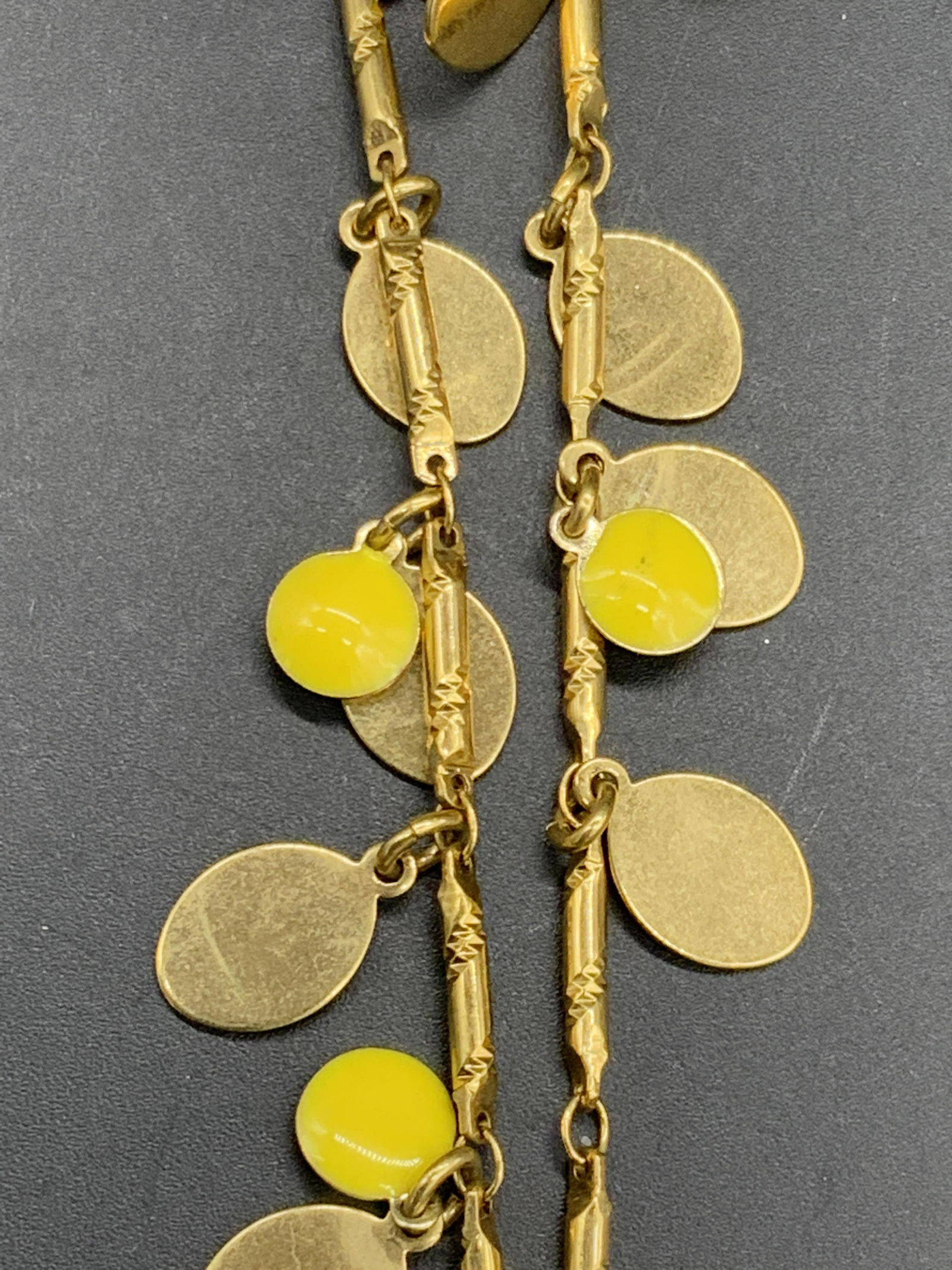 Lot 2 J.CREW Necklace & Solitaire Crystal Earrings (1 of 9)