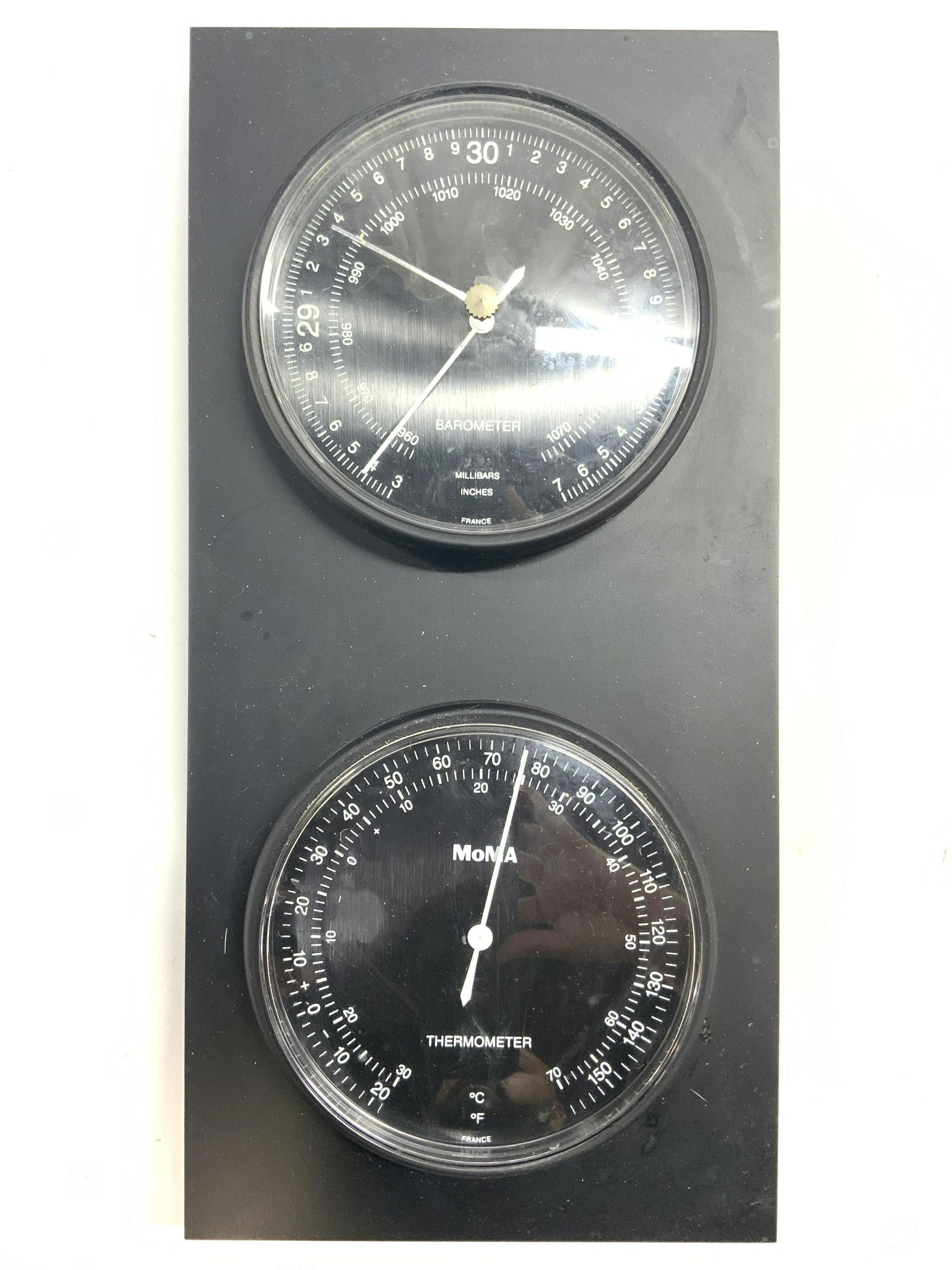 MOMA WALL HANGING BAROMETER THERMOMETER (1 of 5)