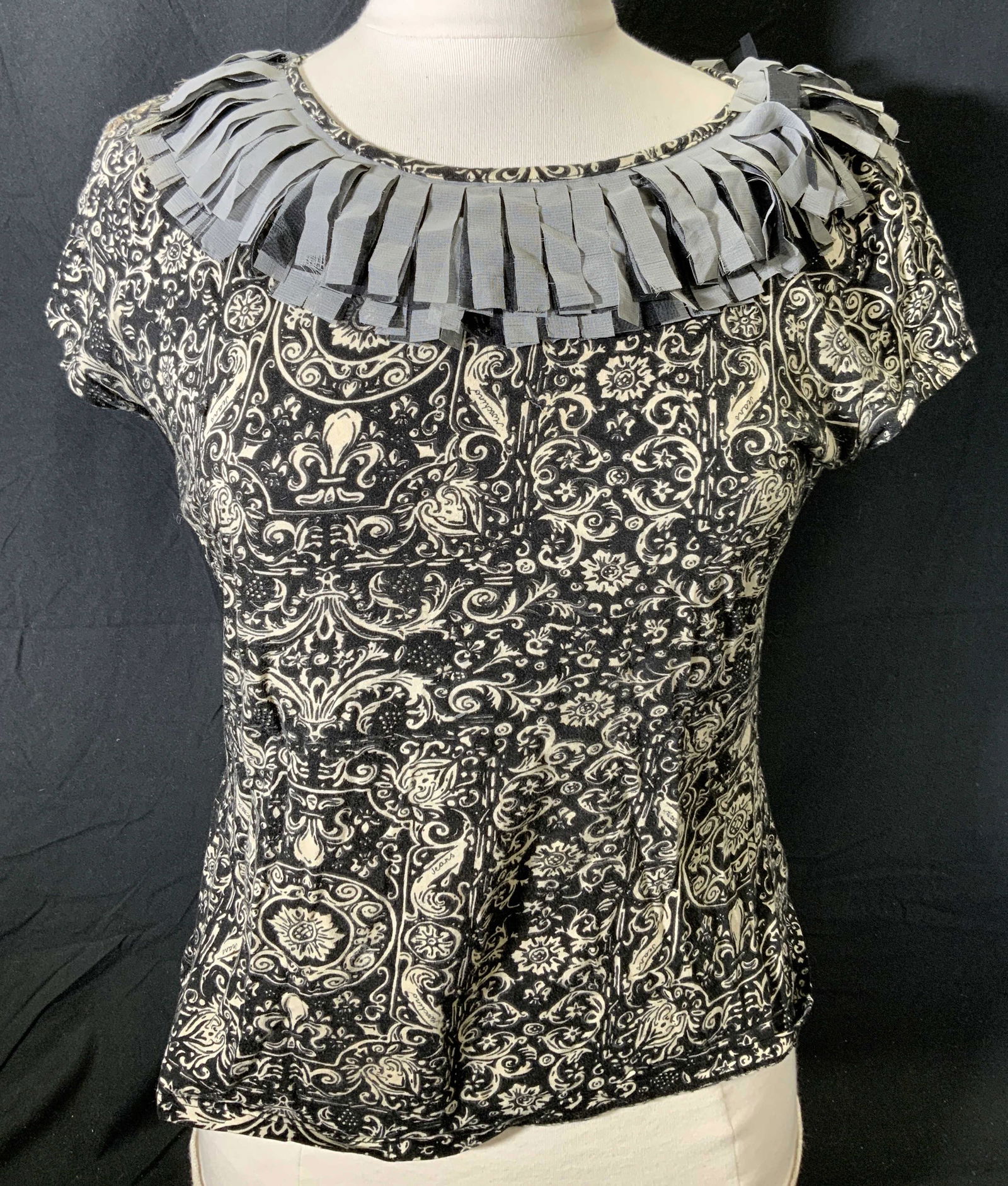 MOSCHINO JEANS Vintage Graphic Print Top (1 of 6)