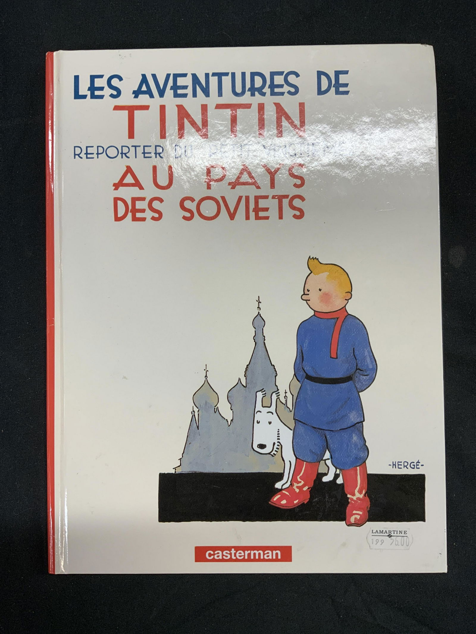 Vintage TINTIN In The Land of The Soviets, French (1 of 4)