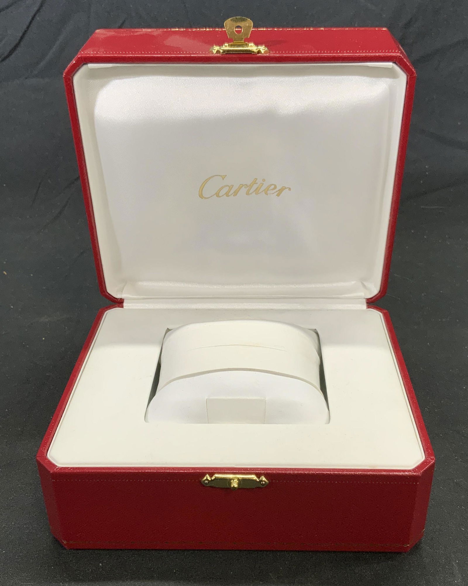 Vintage CARTIER Red Leather Gift Box (1 of 5)