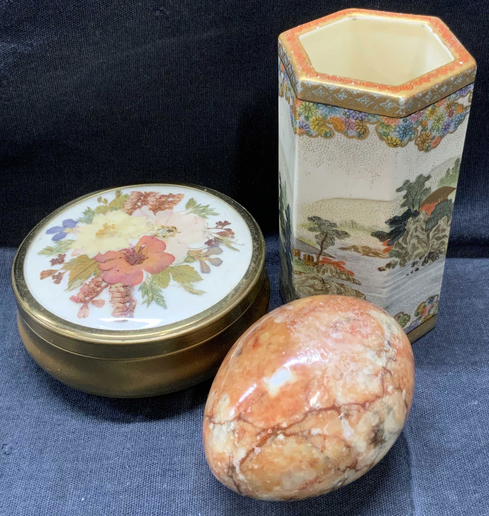 Lot of 3, Natural Stone, Porcelain, More (1 of 6)