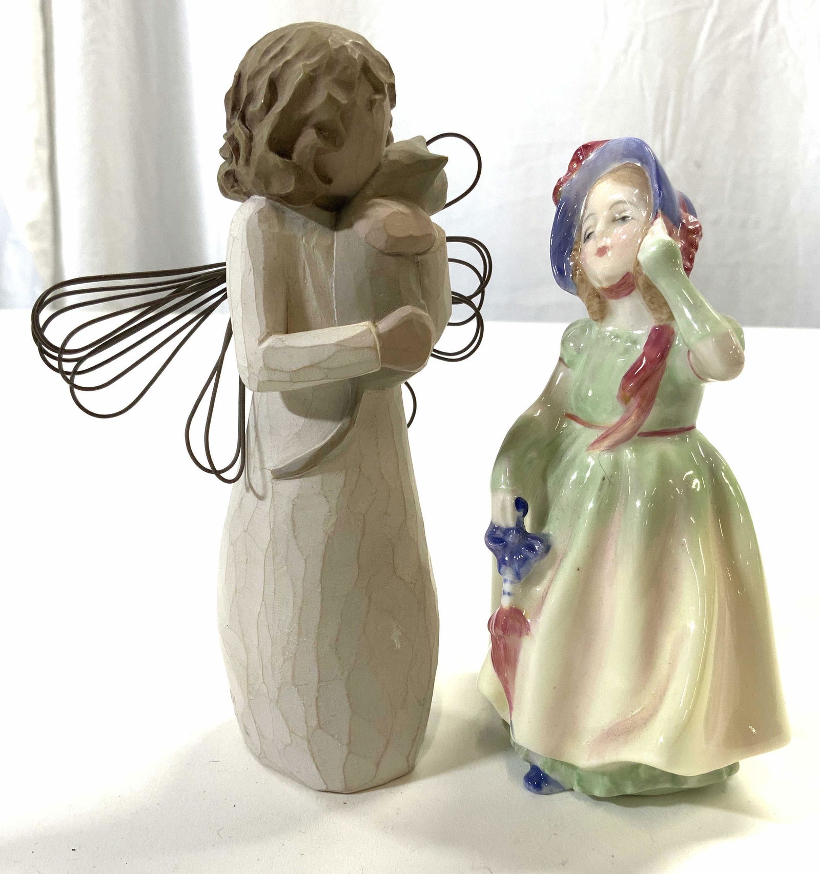 Lot 2 Angel & Female Figure (1 of 7)