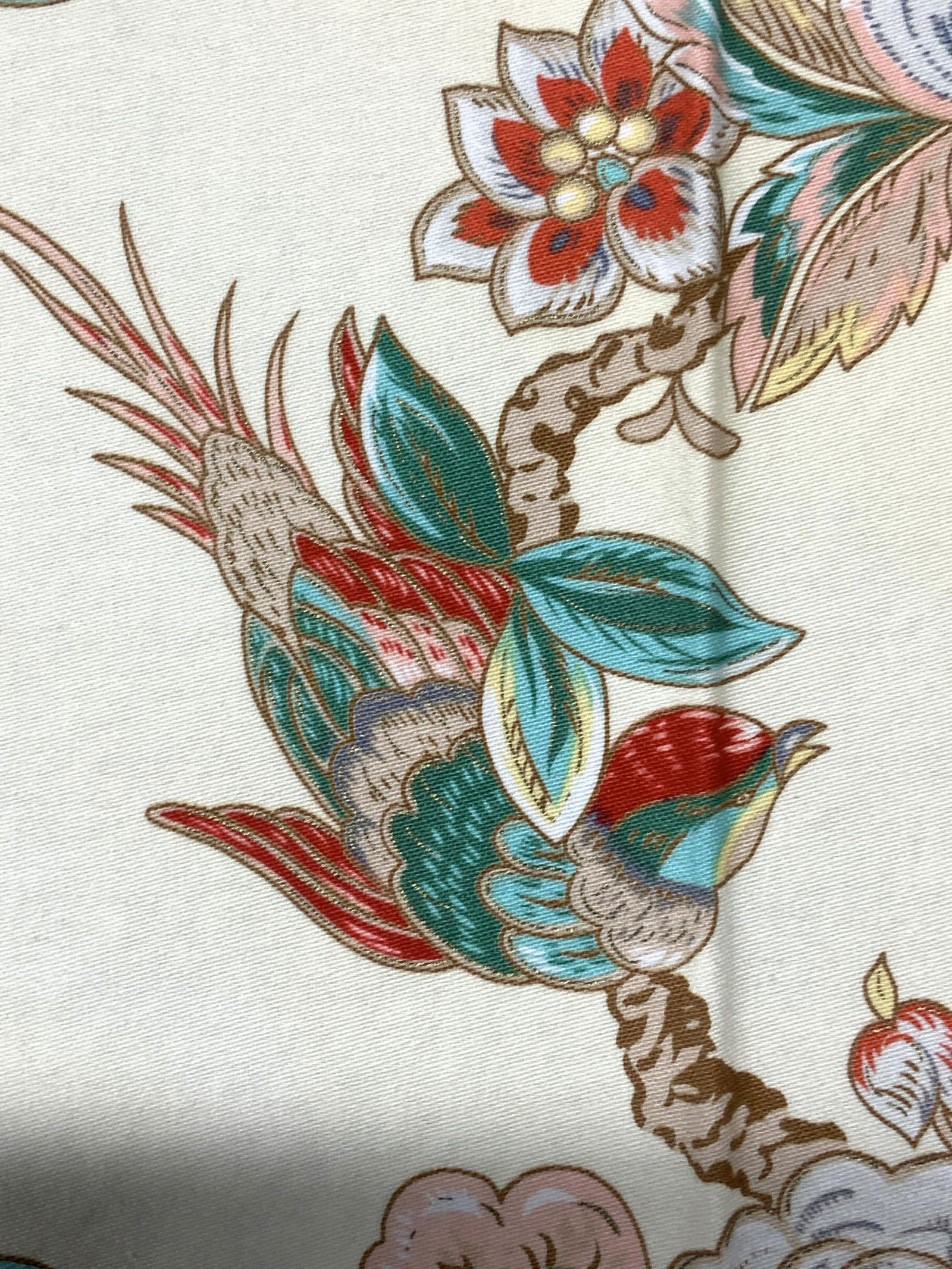 Set 14 Asian Print Cotton Dinner Napkins (1 of 6)