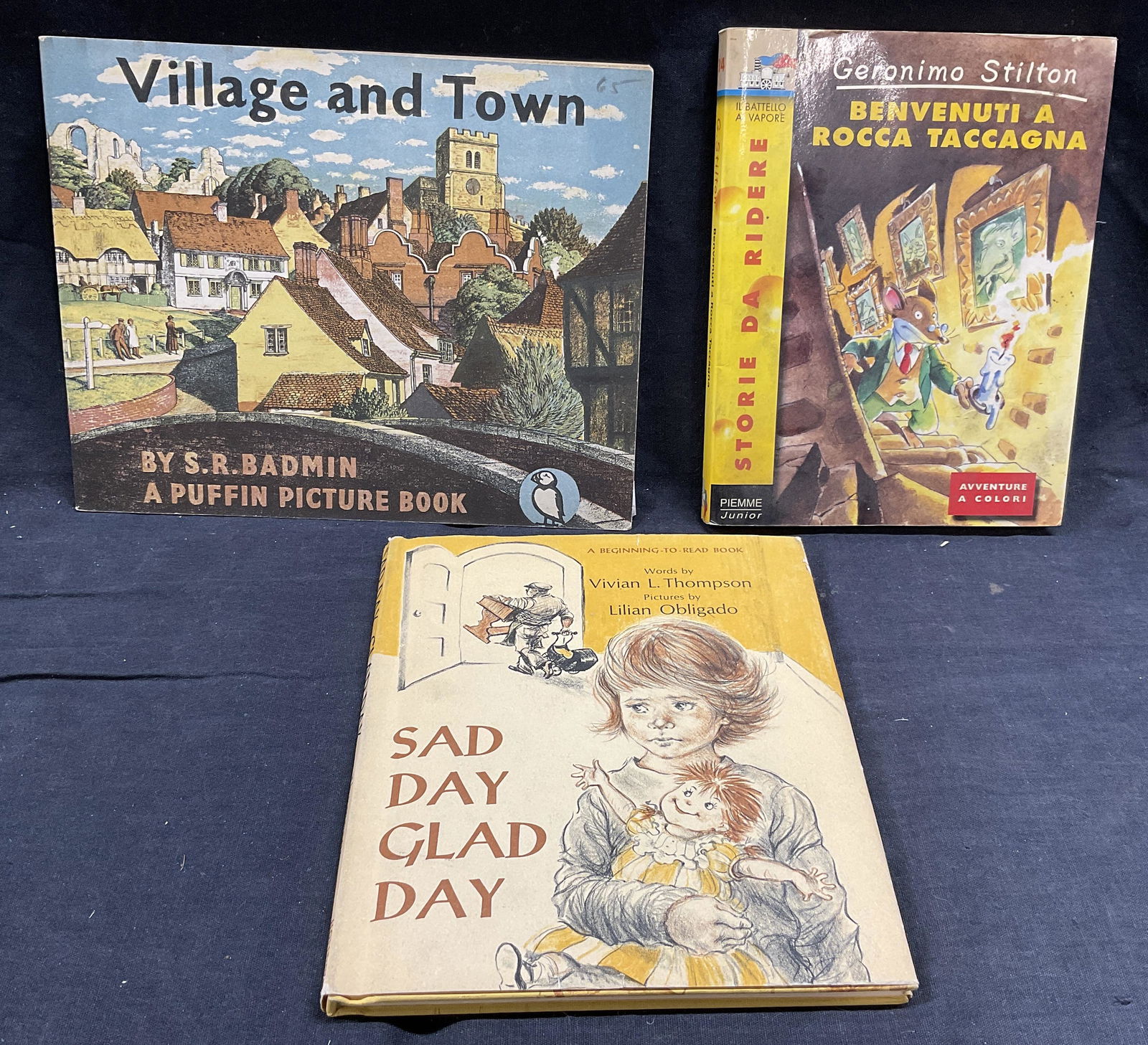 Lot 3 Childrens Books, Italian & English (1 of 3)