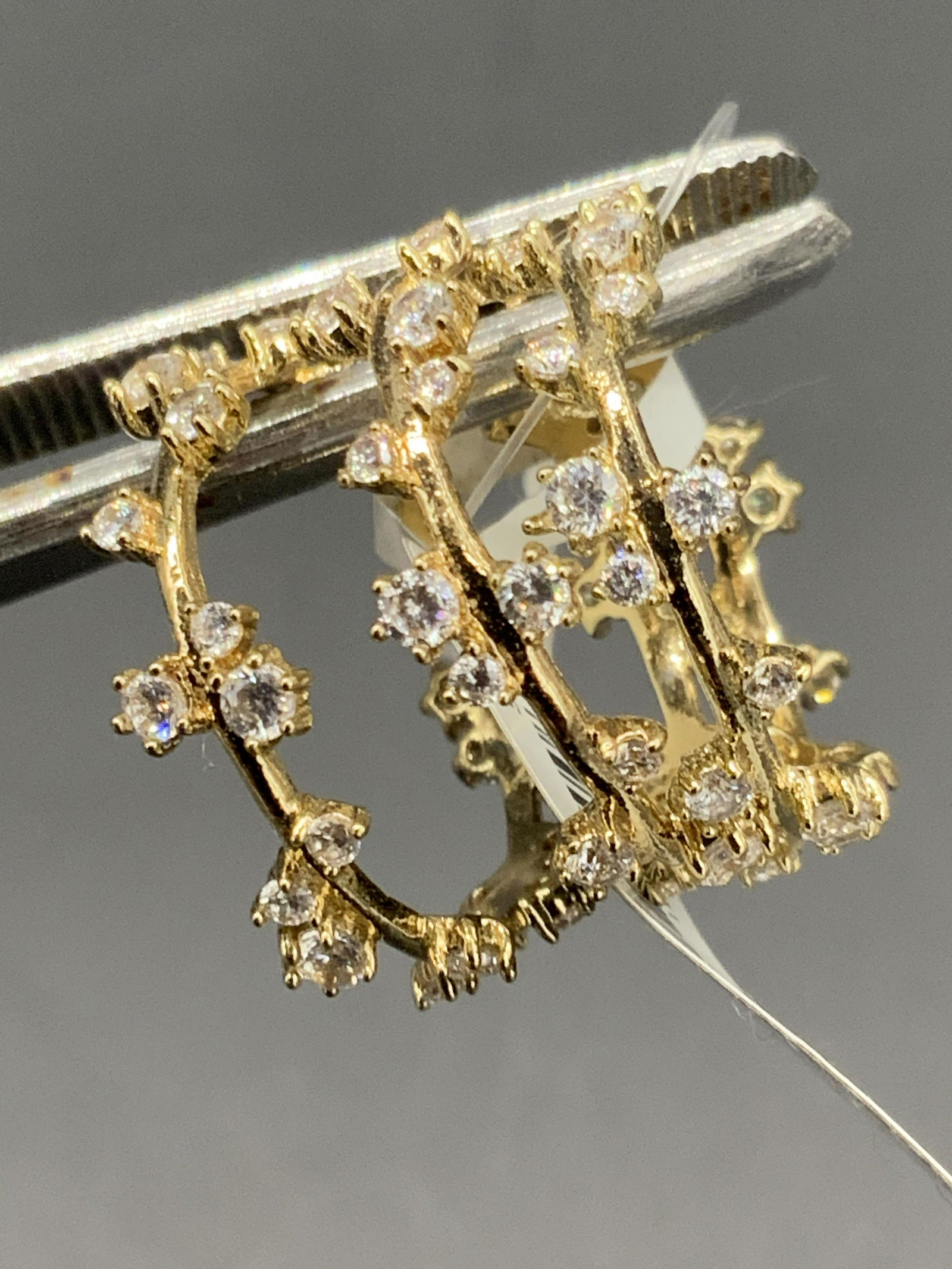 Set3 BANANA REPUBLIC NWT Cubic Zirconia Rings (1 of 8)