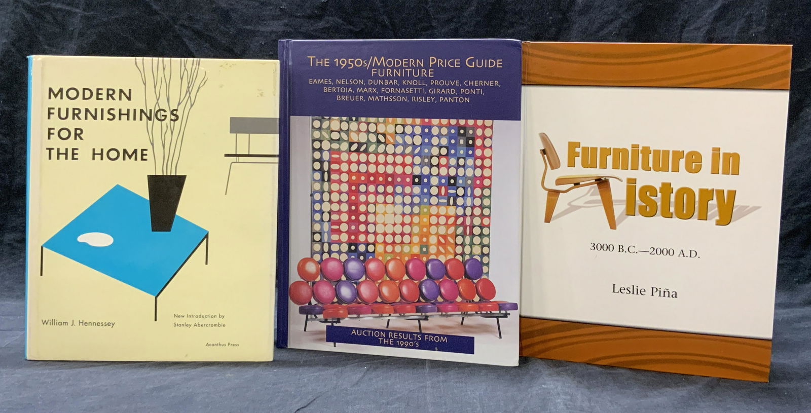 Lot of 3 Furniture Coffee Table Books (1 of 4)