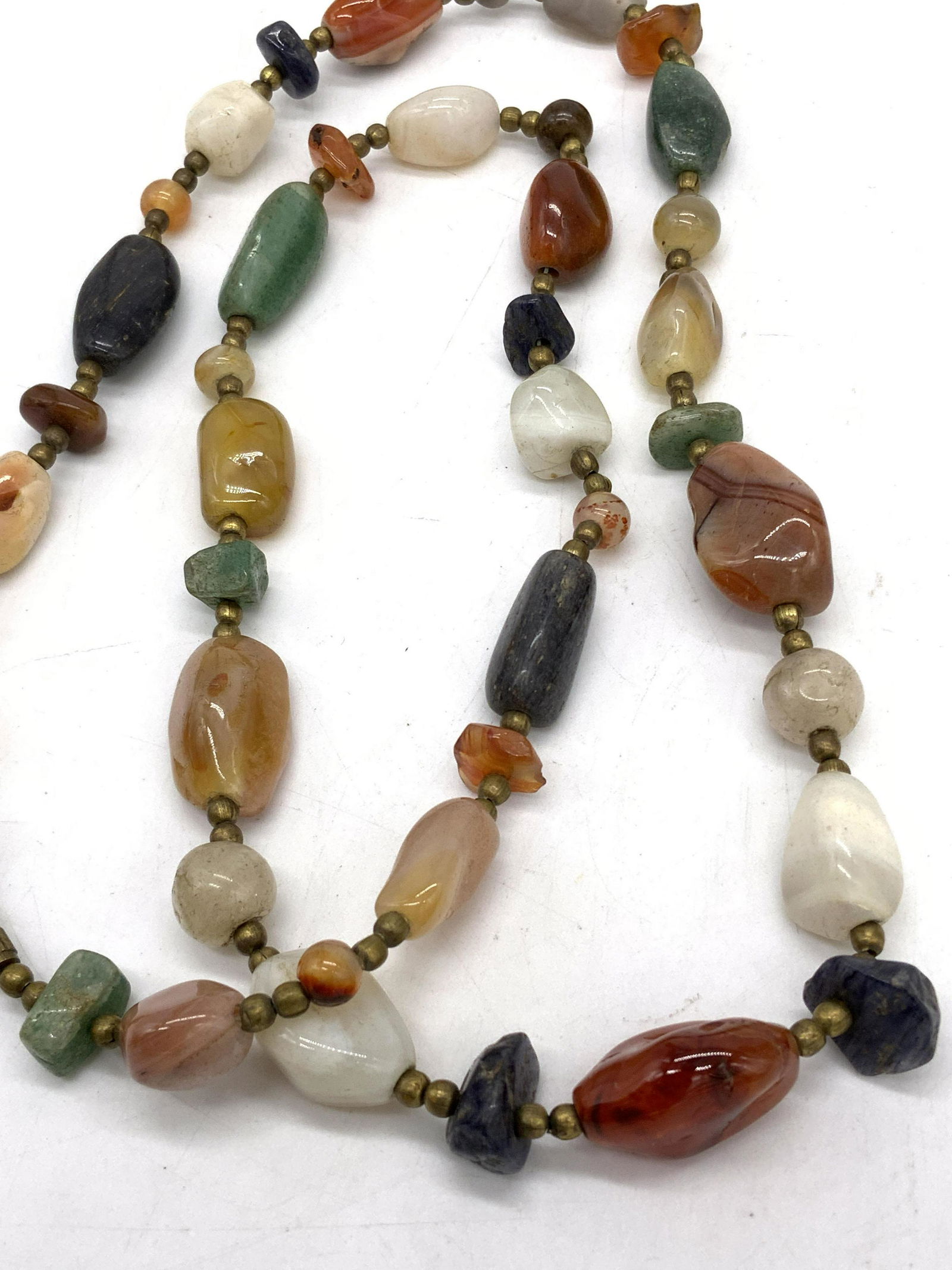 Mixed semi Precious Stone Necklace (1 of 9)