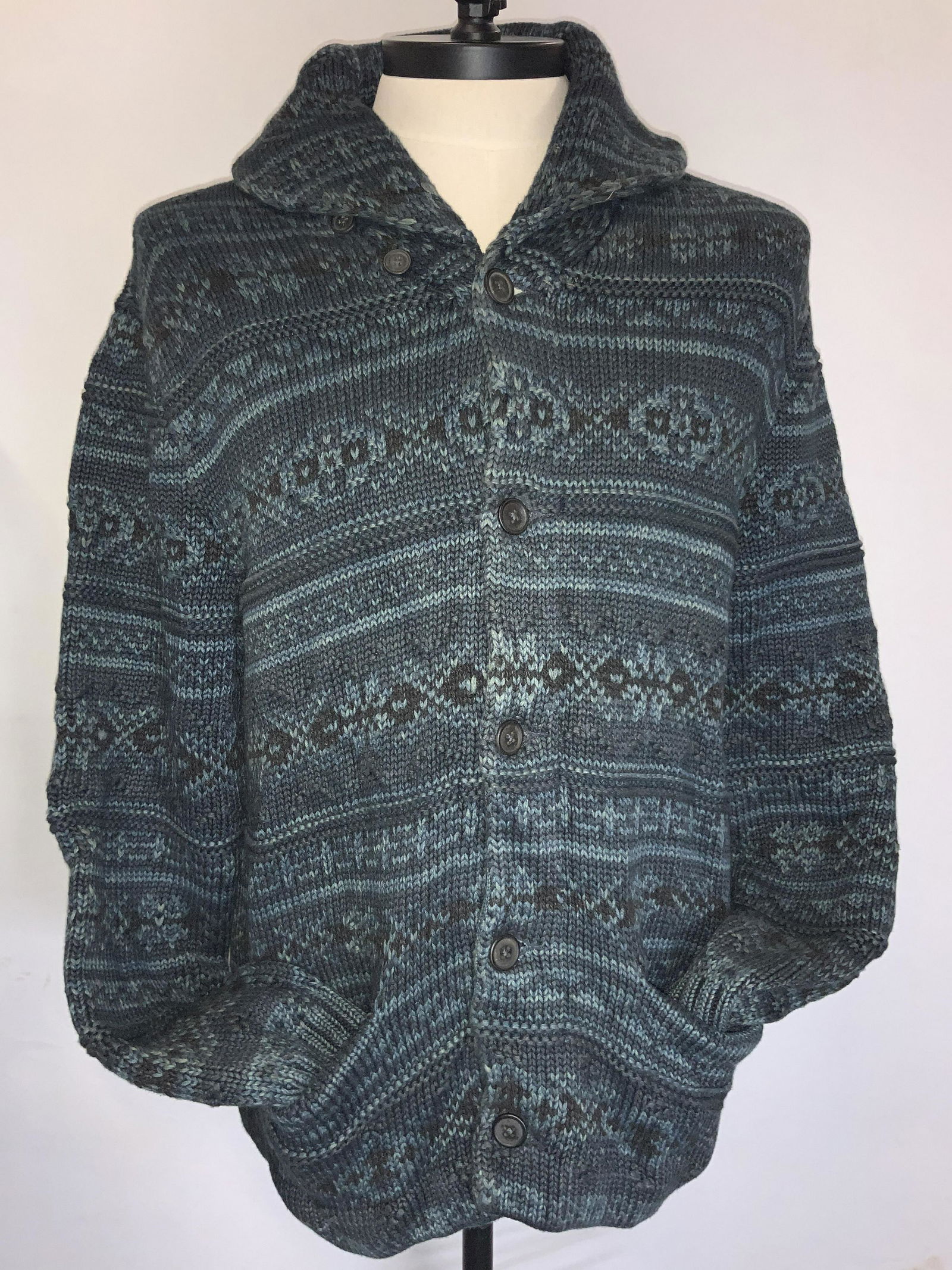 RALPH LAUREN Designer Cotton Knit Sweater (1 of 8)