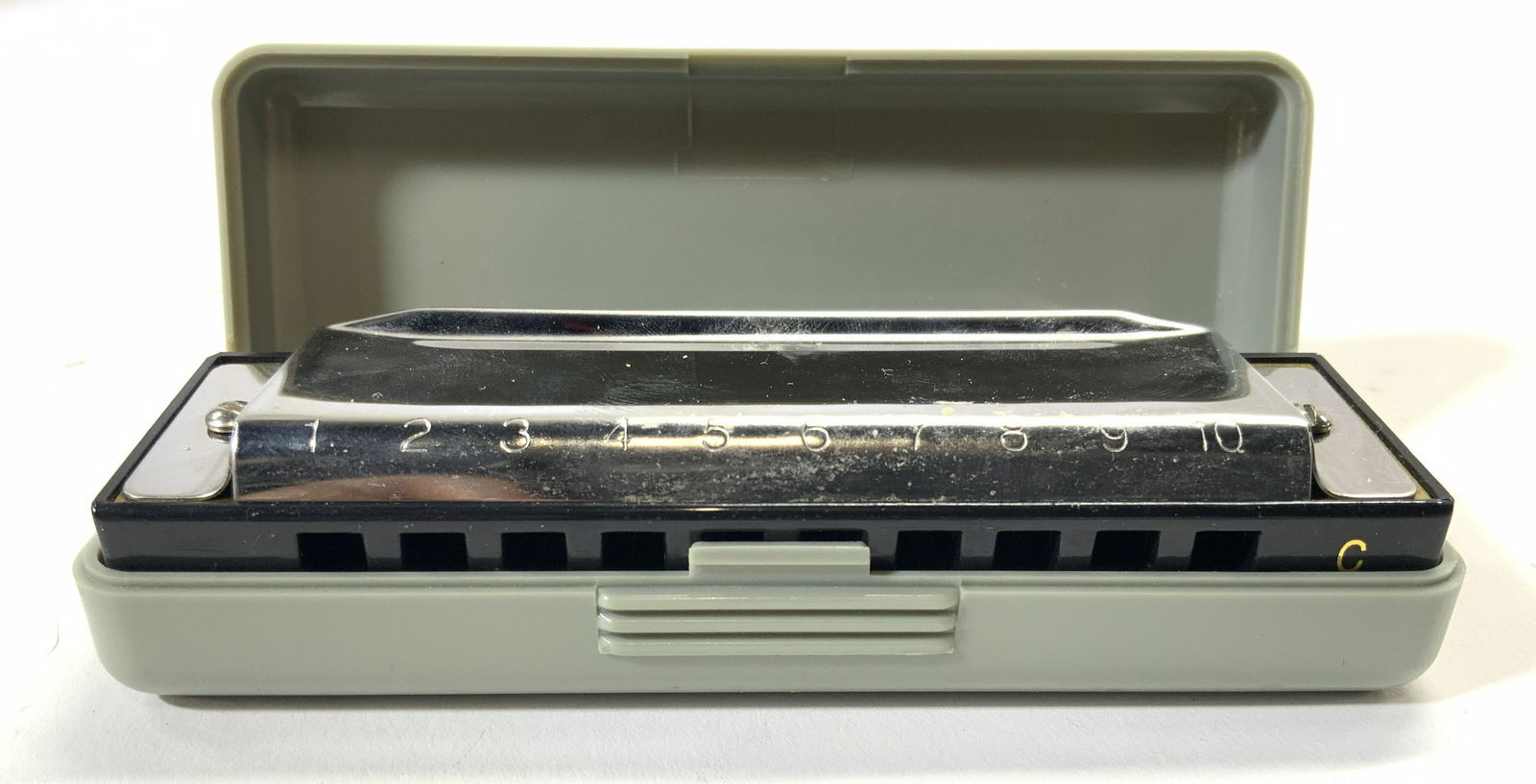 Vintage Metal Harmonica W Box (1 of 7)