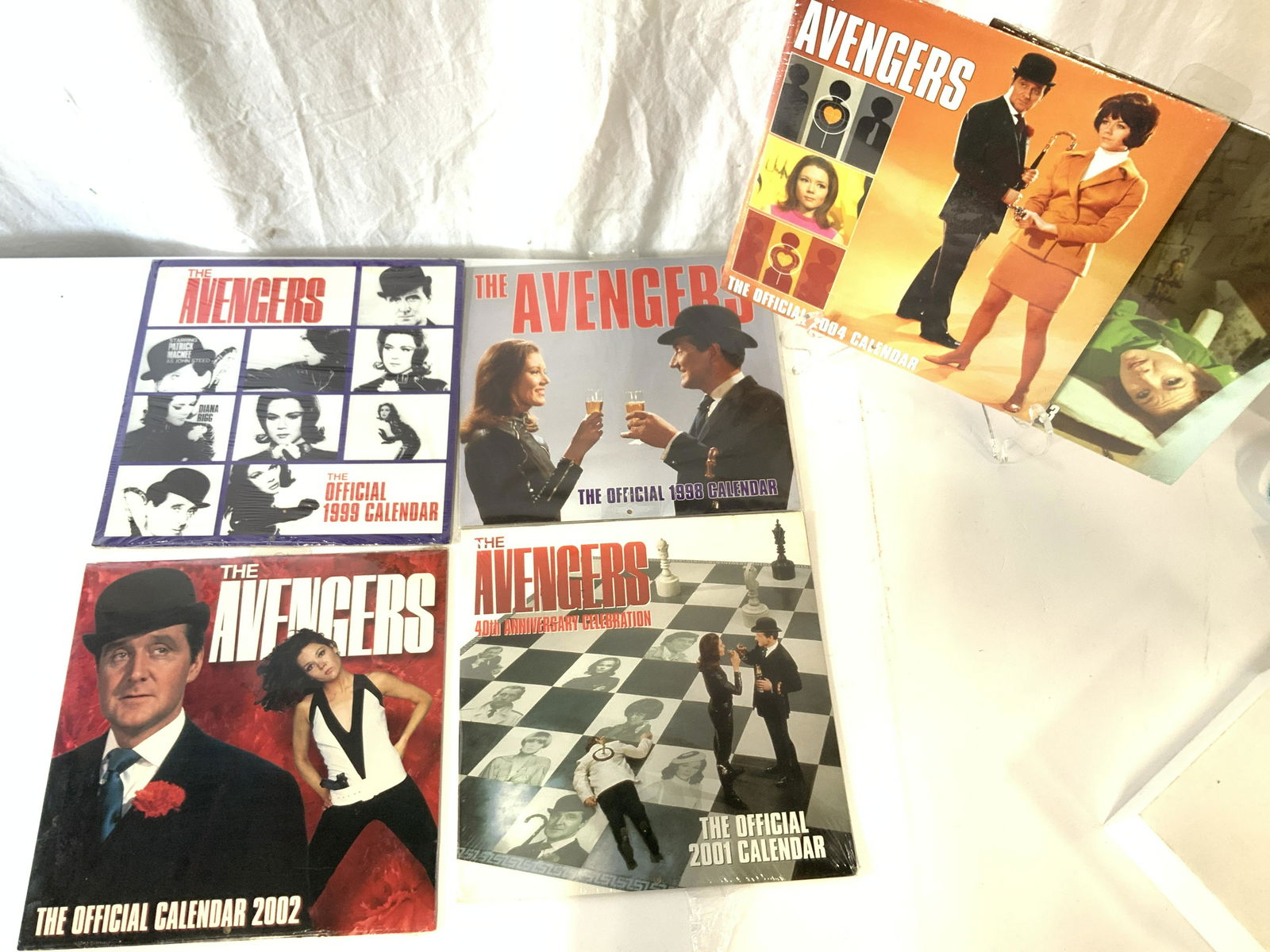 Lot 7 The Avengers Color Calendars, early 2000s (1 of 8)