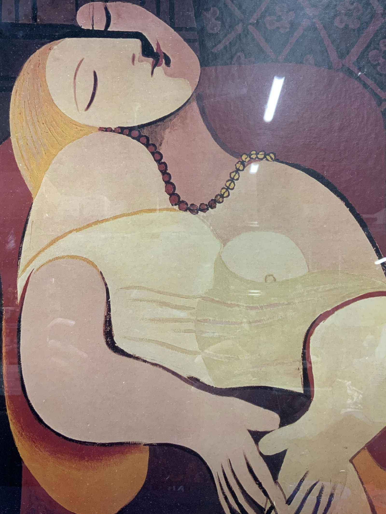 PABLO PICASSO The Dream Lithograph (1 of 6)