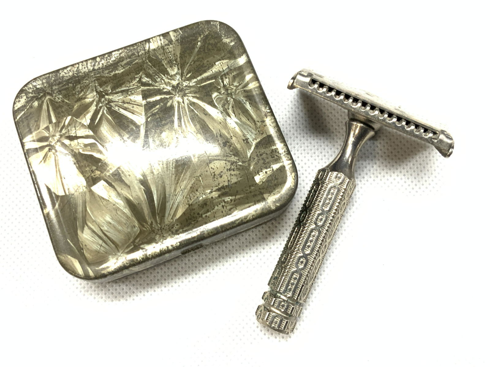 Vintage EVER READY Steel Shaving Razor w Box (1 of 10)