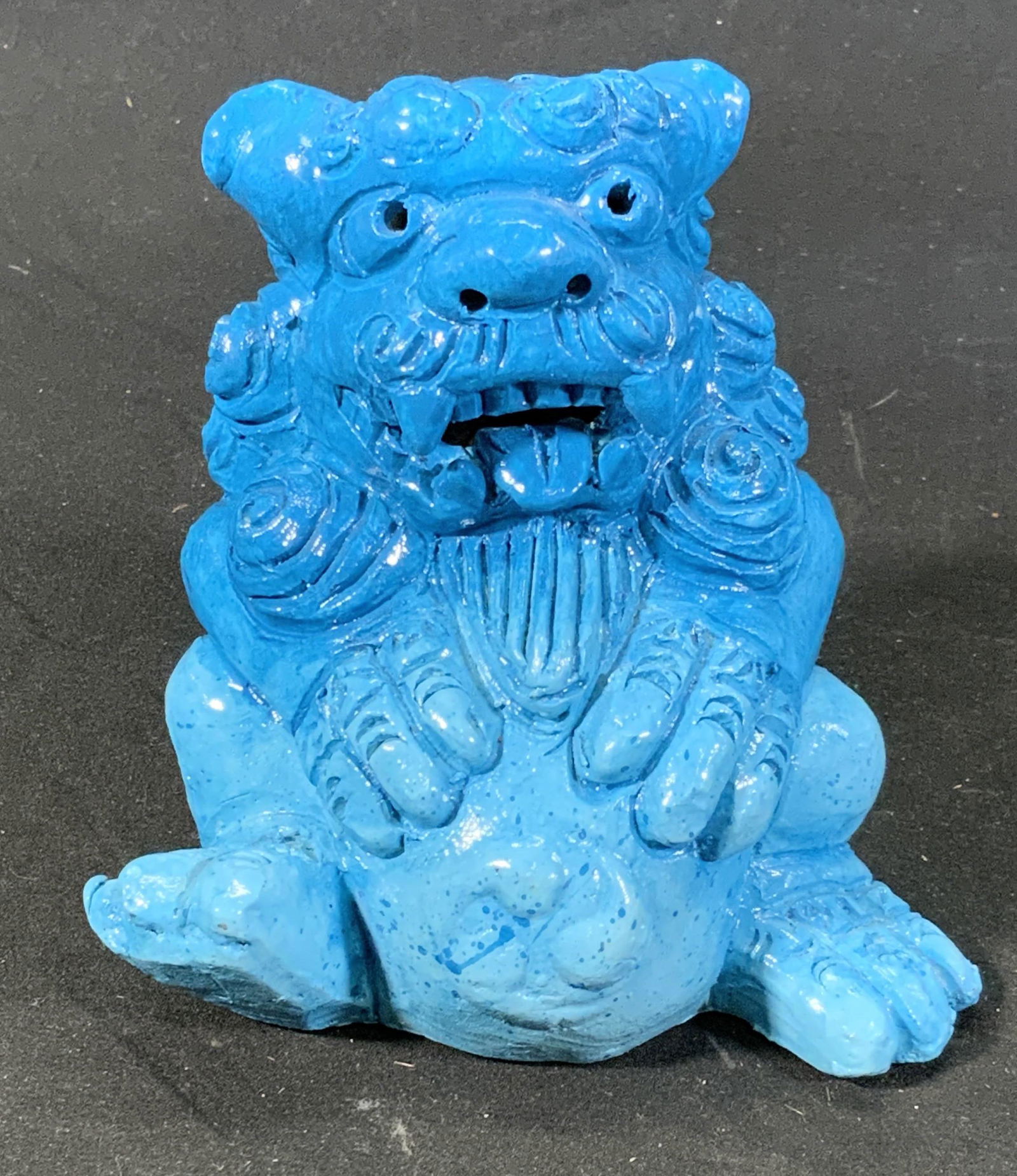 Ceramic Temple Guardian Foo Dog  Asian Figural (1 of 4)
