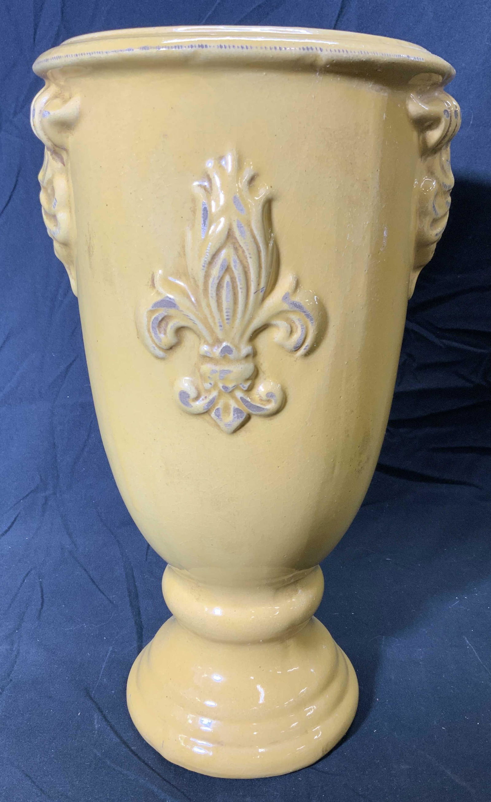 Yellow Ceramic Vessel (1 of 4)