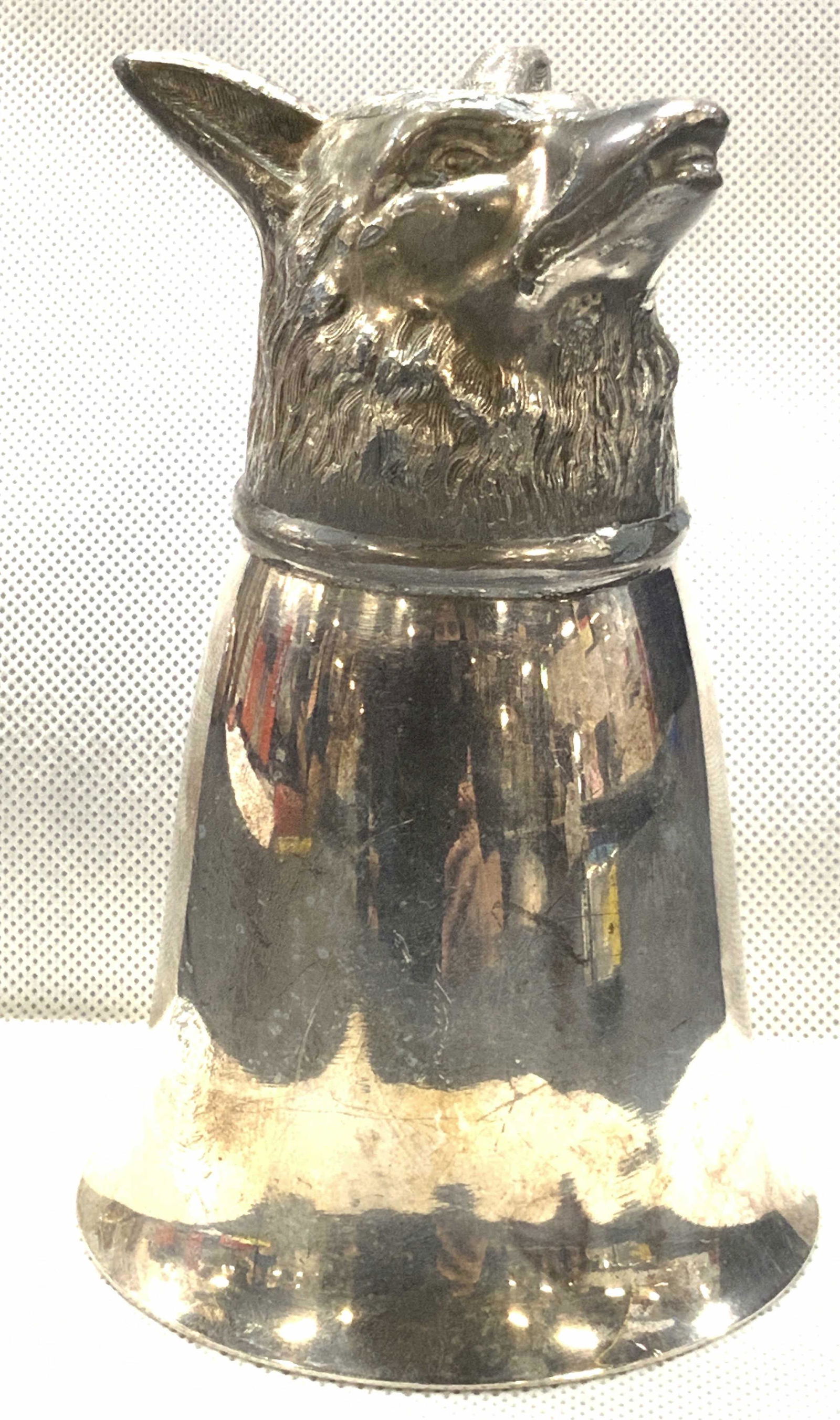 Vintage Silver Plated Stirrup Fox Cup (1 of 9)