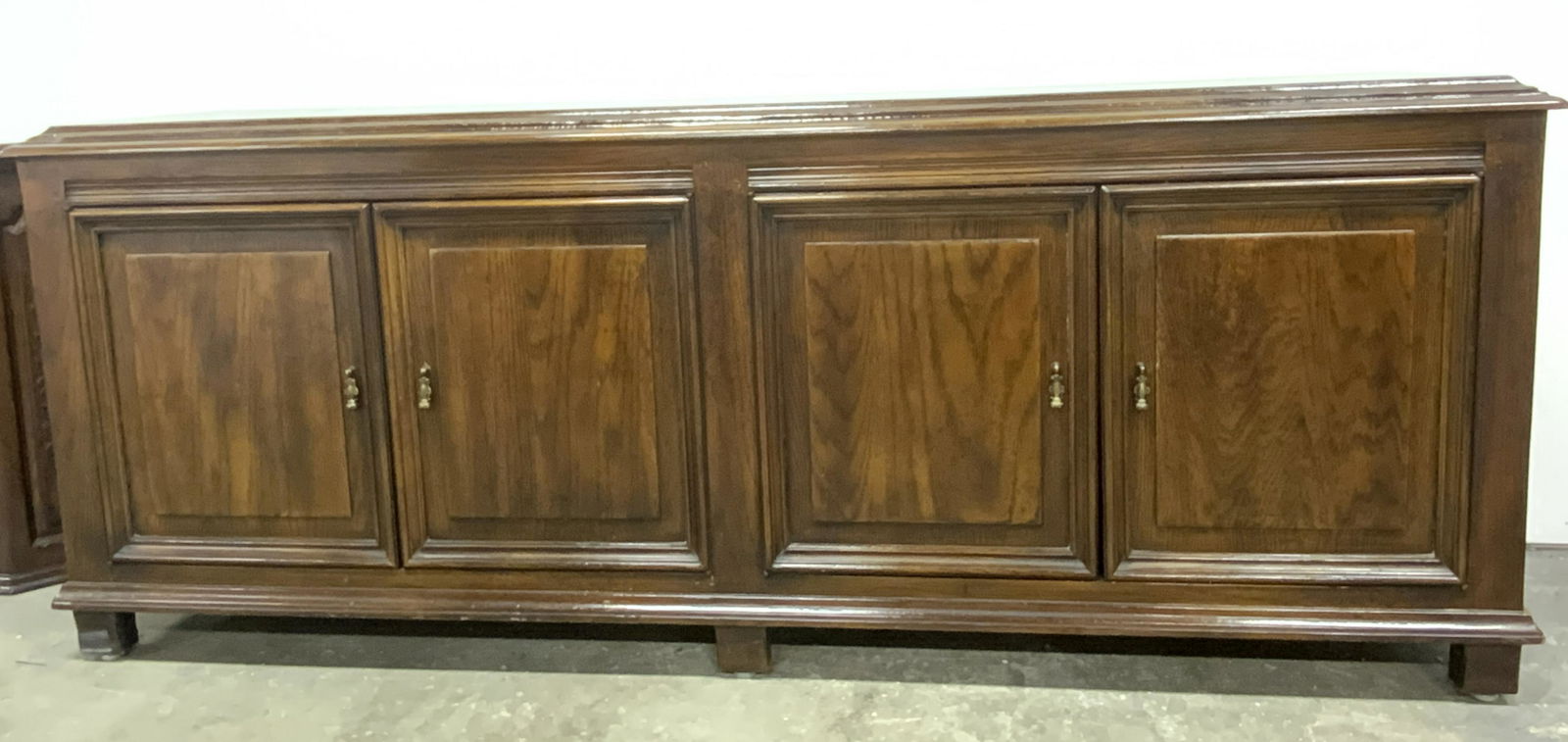 Wooden Four Door Credenza (1 of 20)