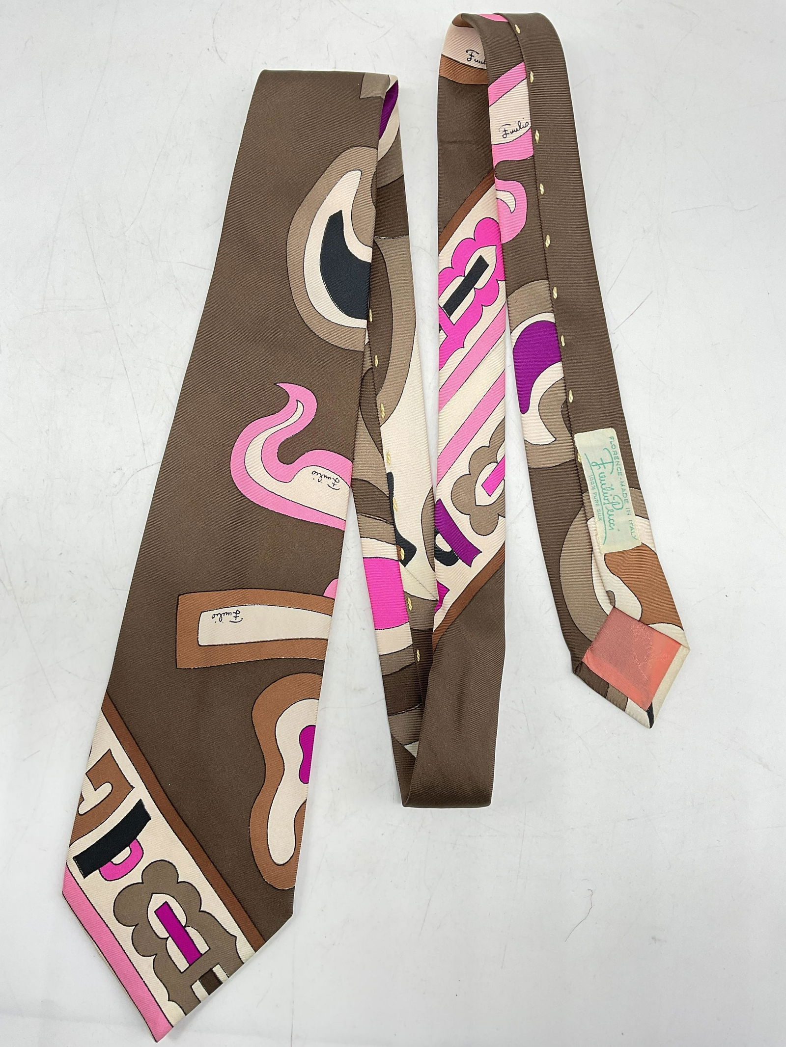 Silk Emilio Pucci Tie, Florence Italy (1 of 4)