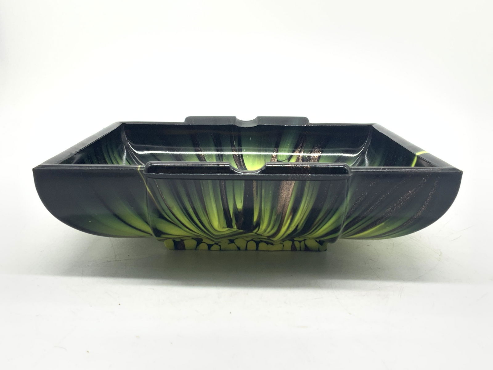 MURANO Italian Glass & Cooper Dish Italy