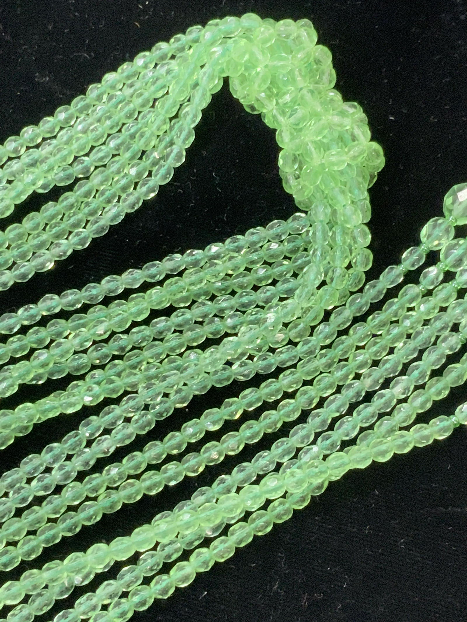 Hand Beaded Jewelry Accessory/ Y Necklace (1 of 5)